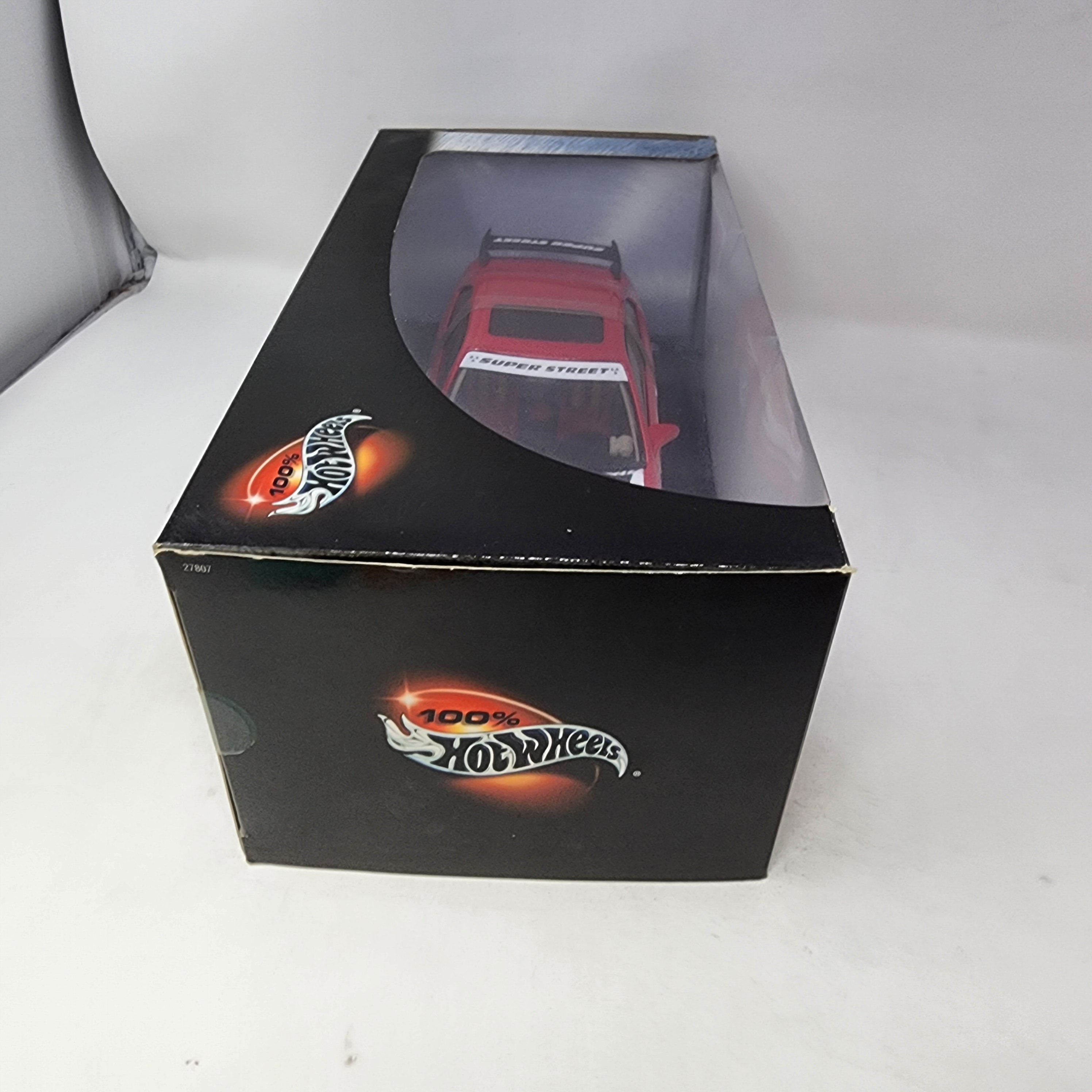 Custom Honda Civic Si Super Street Edition * Red * 100% Hot Wheels 1/18 Scale、mySite、hgirdovlk