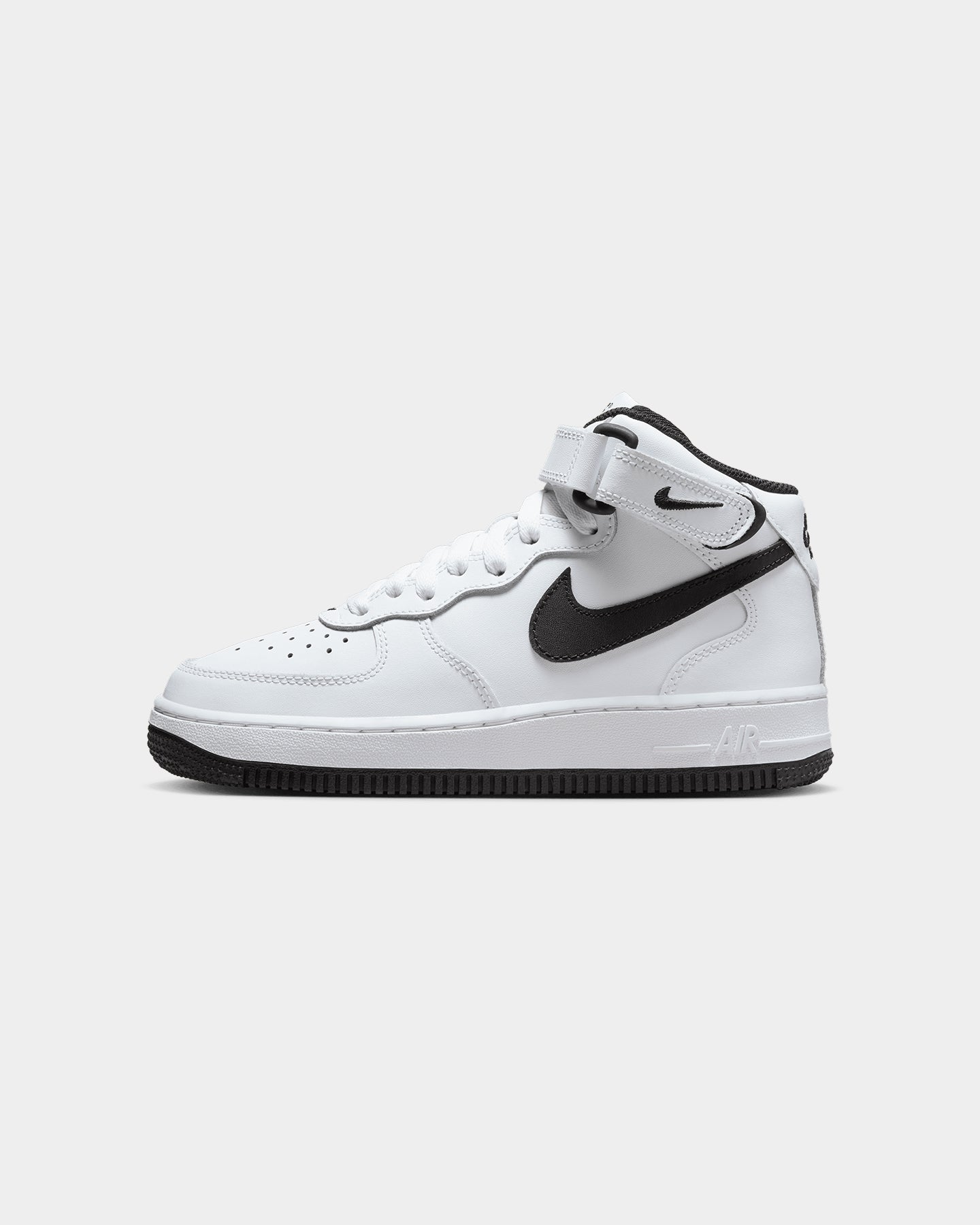 Nike Kids' Air Force 1 Mid LE White/Black、mySite、zt4zffjzw
