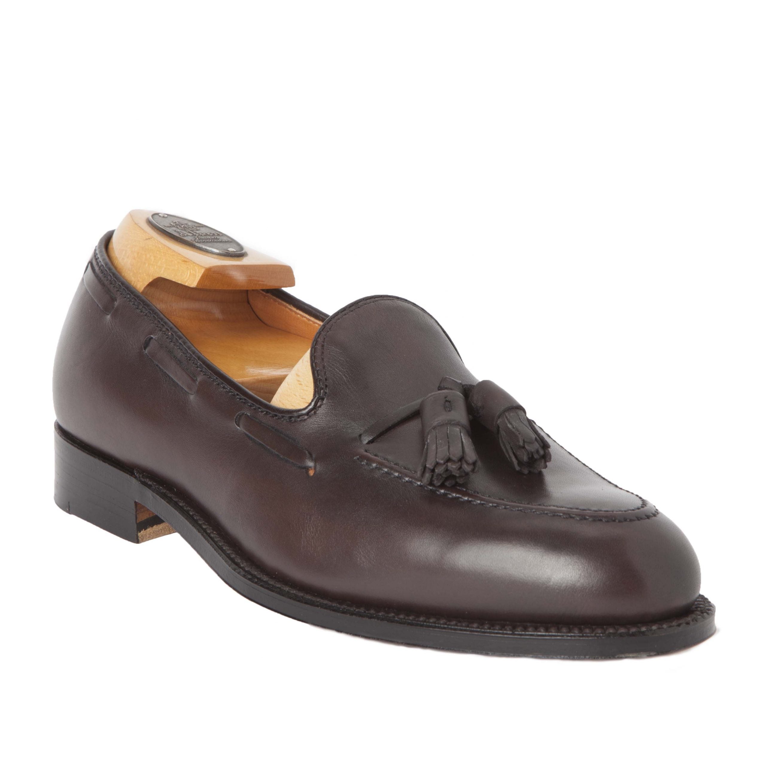 561 - Tassel Loafer in Brown Calskin、mySite、preschool7hills