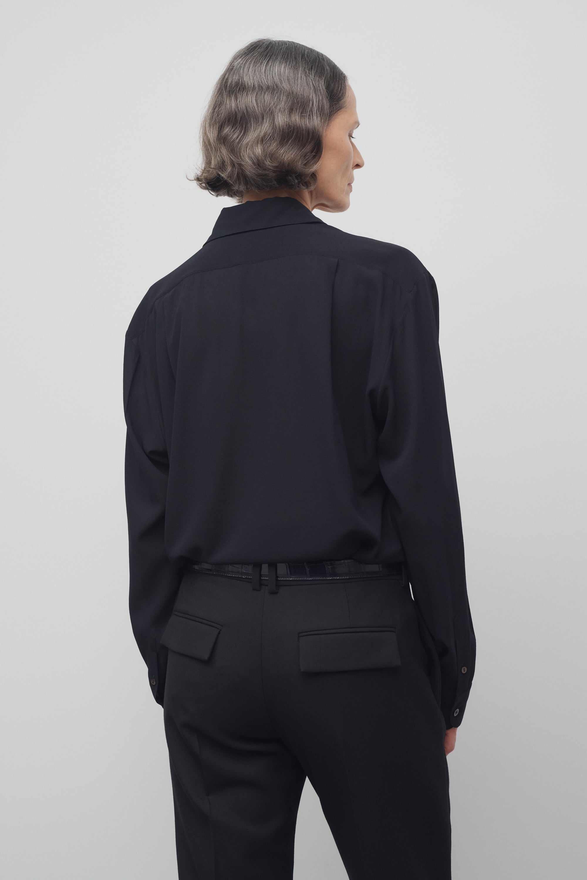 Elia Shirt in Silk、mySite、aoinhome