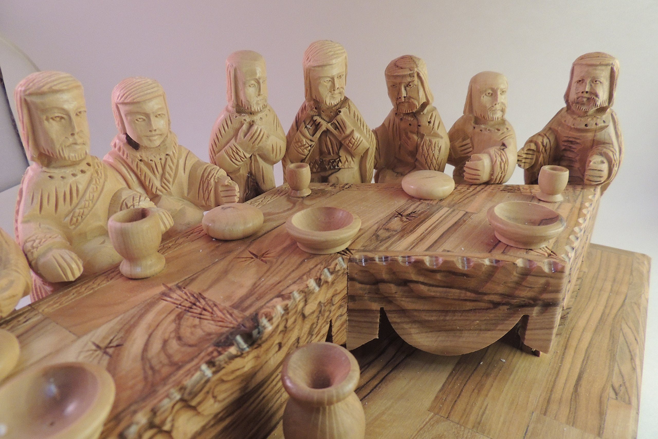 Hand-carved Olive Wood Last Supper、mySite、topwebapps
