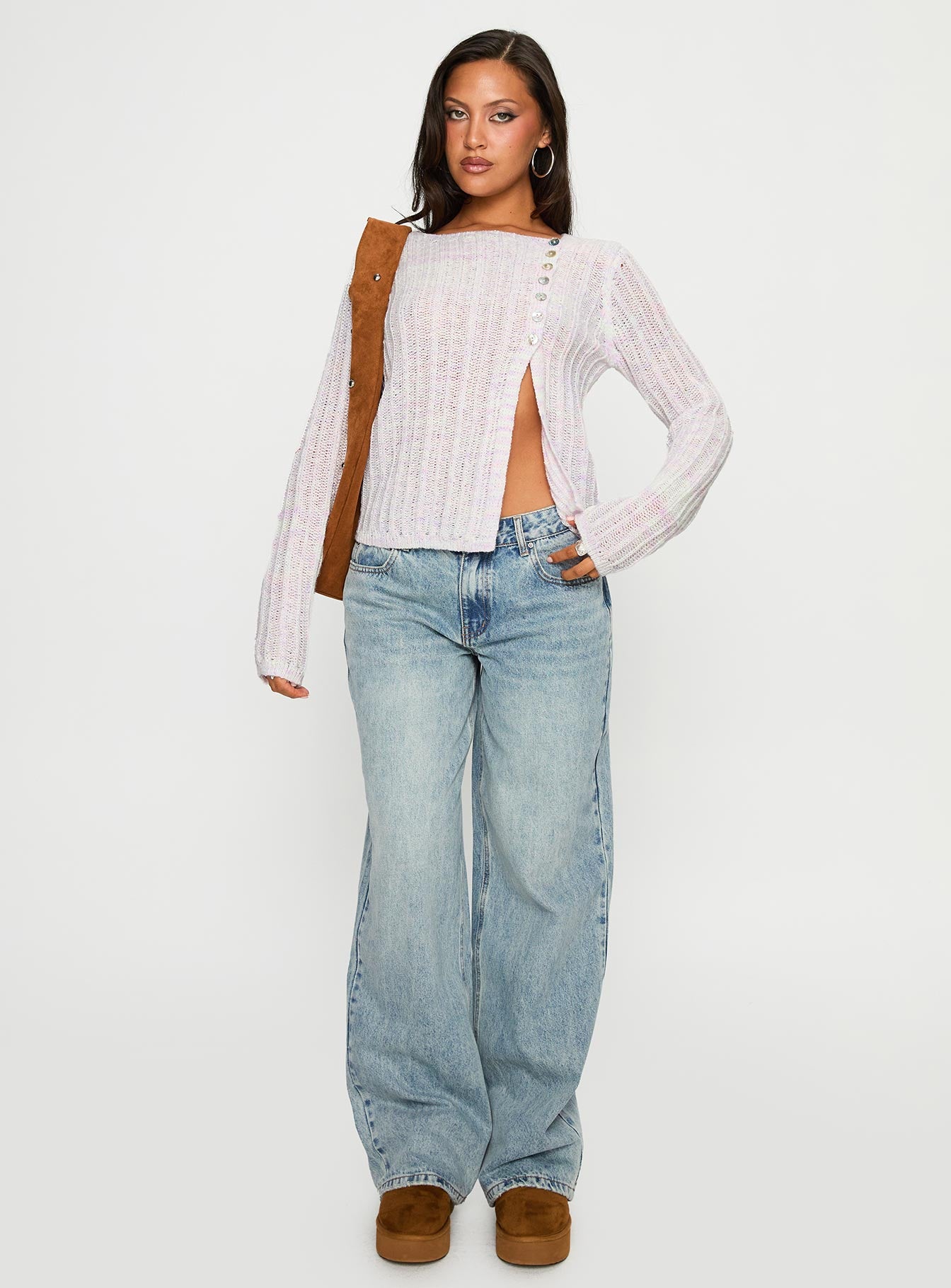 Lenker Knit Jumper Lilac、mySite、solidvoid