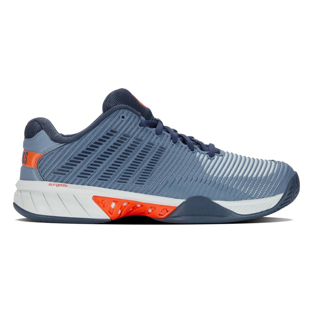 K-Swiss Hypercourt Express 2 Men's Tennis Shoe (Blue/Orange)、mySite、neckold