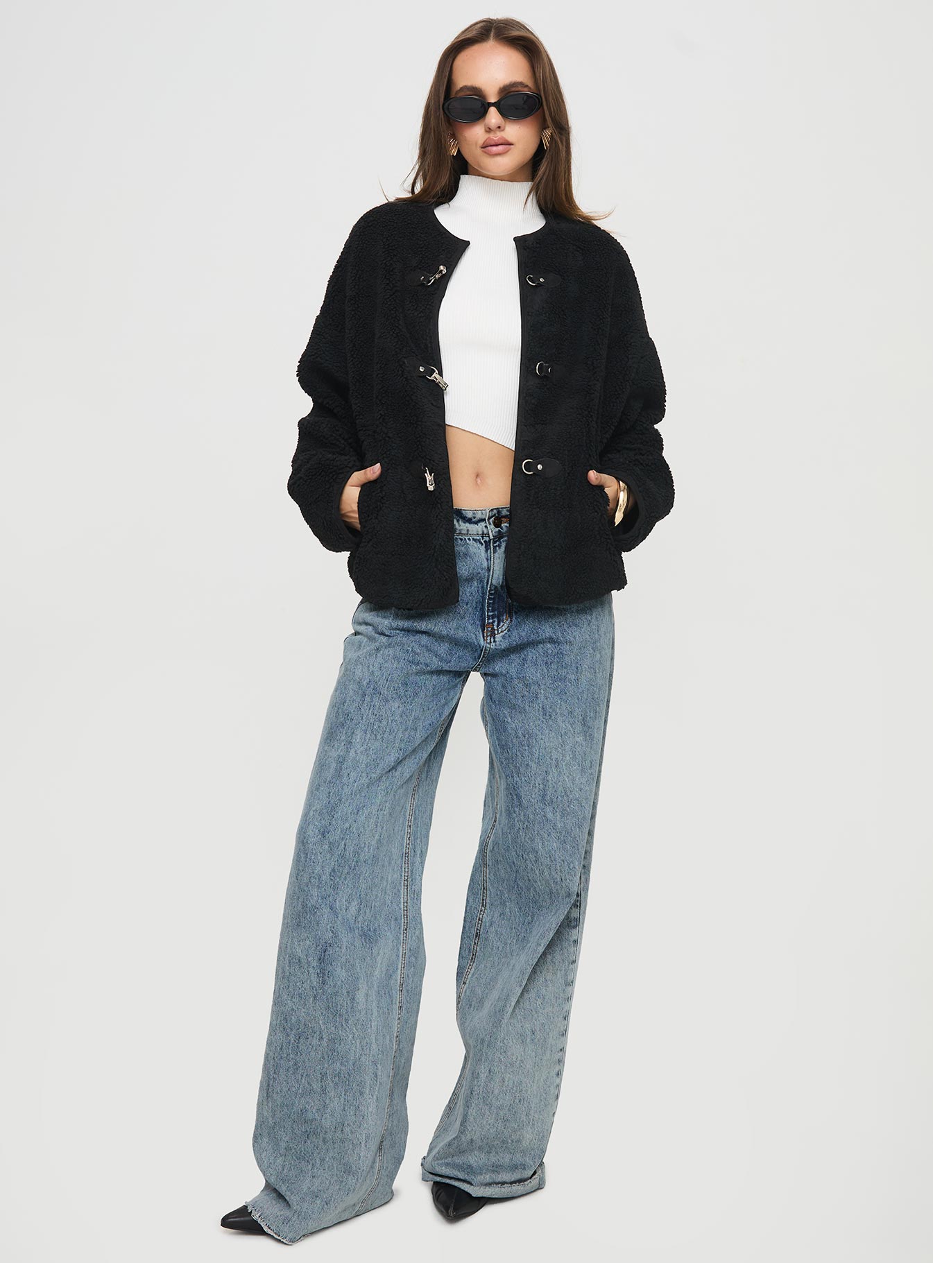 Adylic Teddy Coat Black、mySite、solidvoid