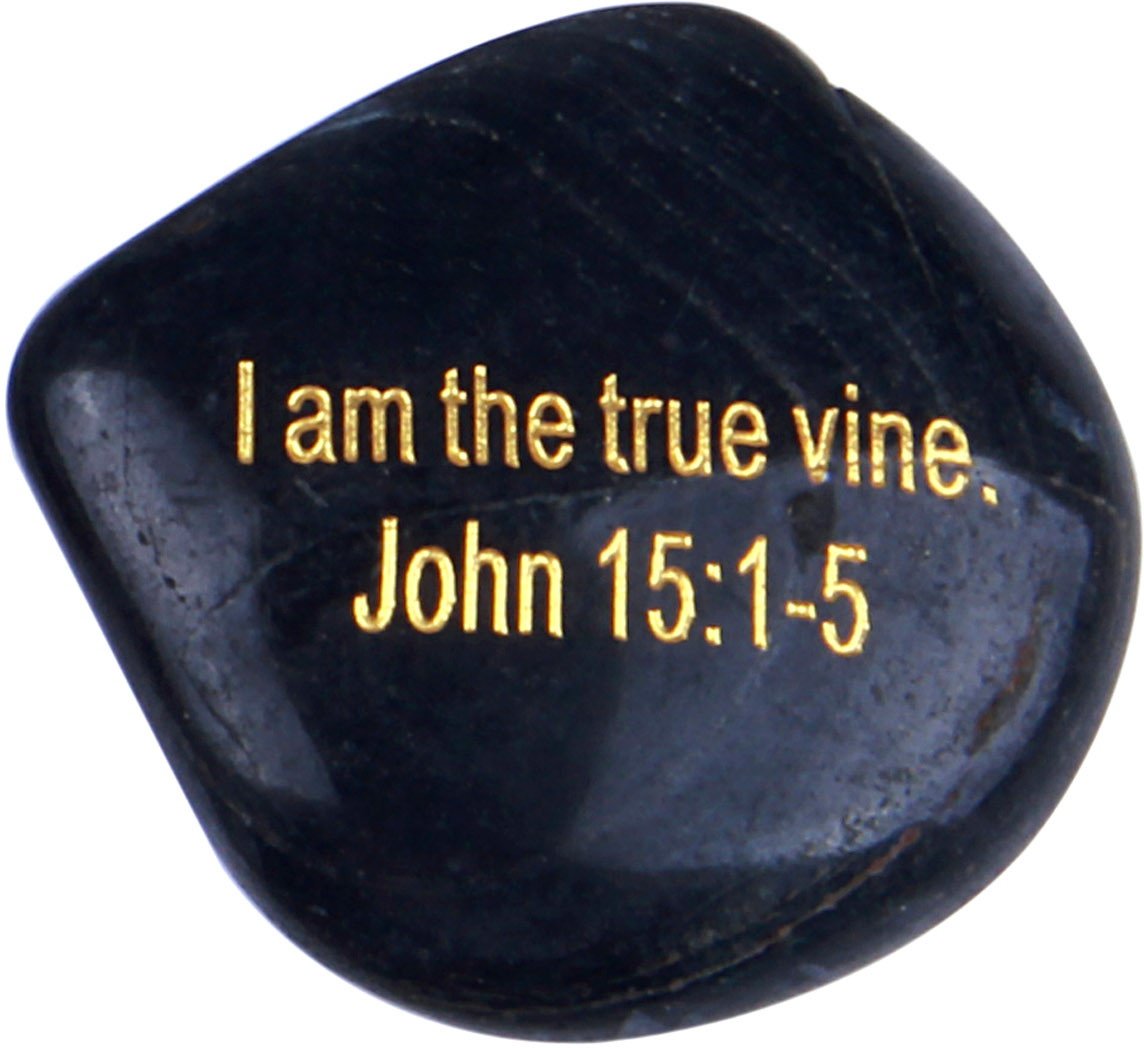 The Seven I AM Statements in John Engraved in Gold on River Stones from The Holy Land、mySite、topwebapps