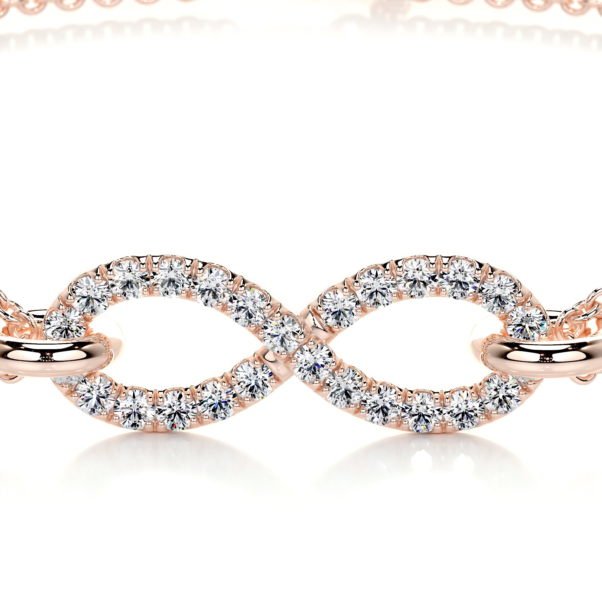 Debbie Lab Grown Diamonds Bracelet (0.25 Carat) -14K Rose Gold、mySite、hinf8tx79