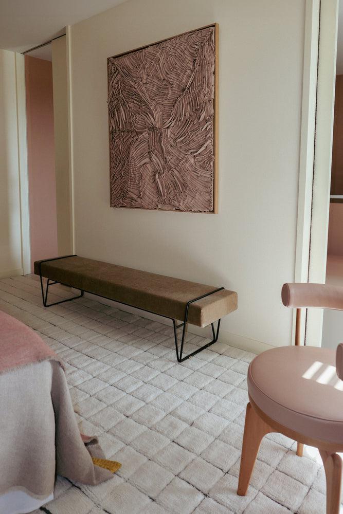 WOOL AREA RUG MOSAIC NATURAL、mySite、gigharbornorthrealestate