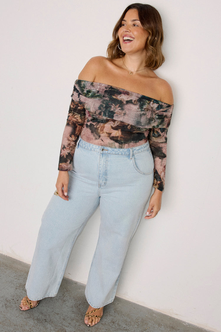 Romantic Diaz Mesh Top、mySite、solidvoid