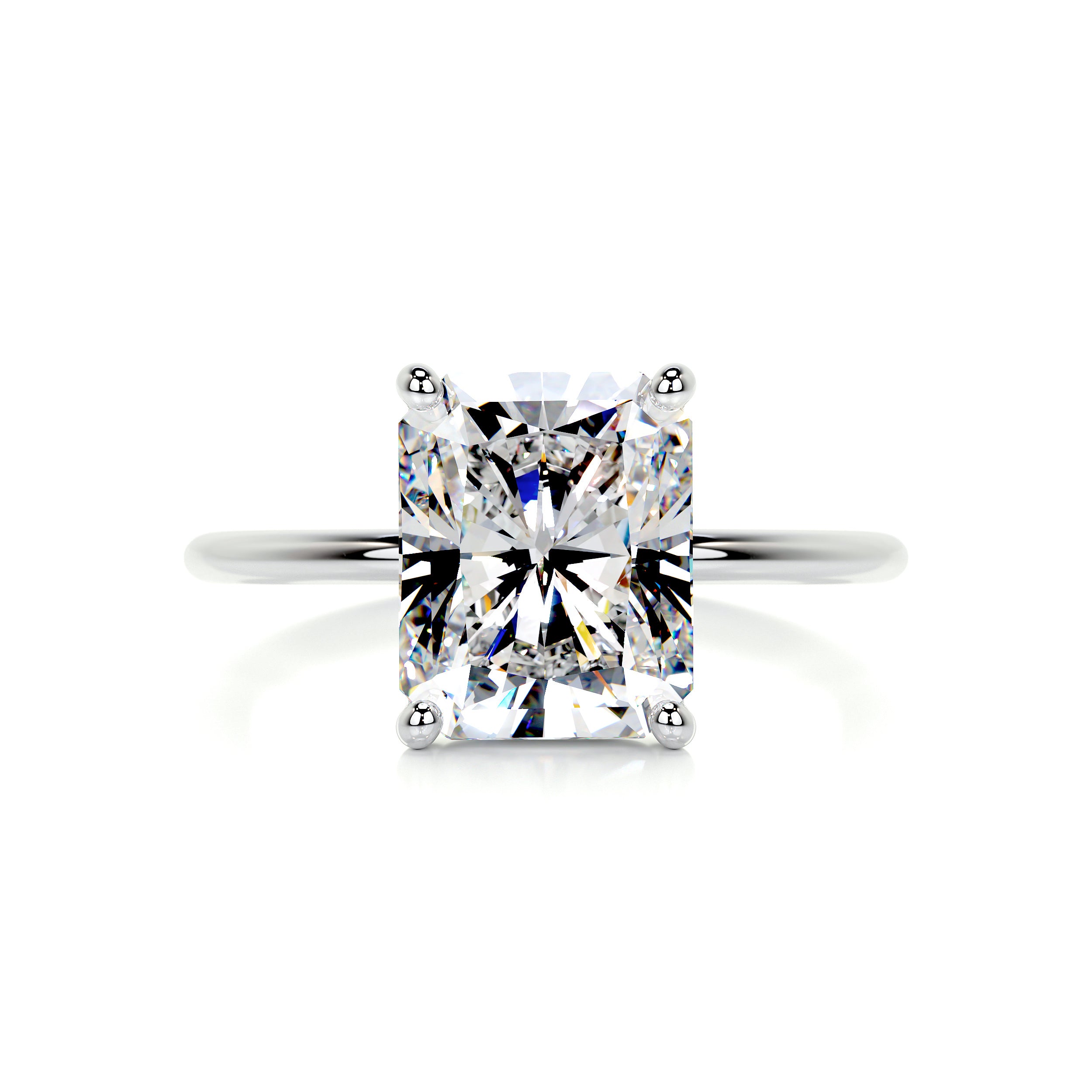 Harper Moissanite Ring -Platinum、mySite、hinf8tx79