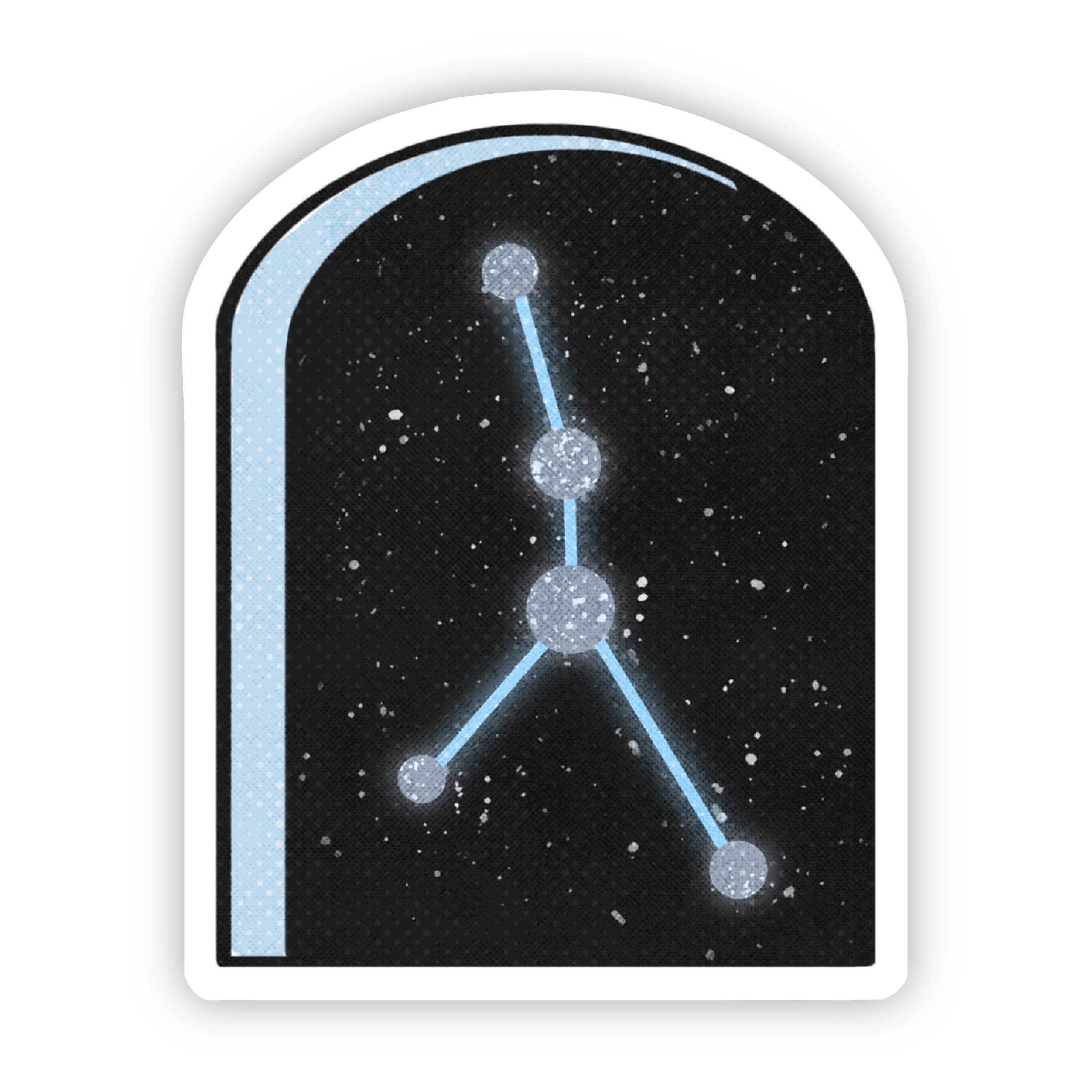  Cancer Constellation Zodiac Sticker、mySite、elrpsem3k