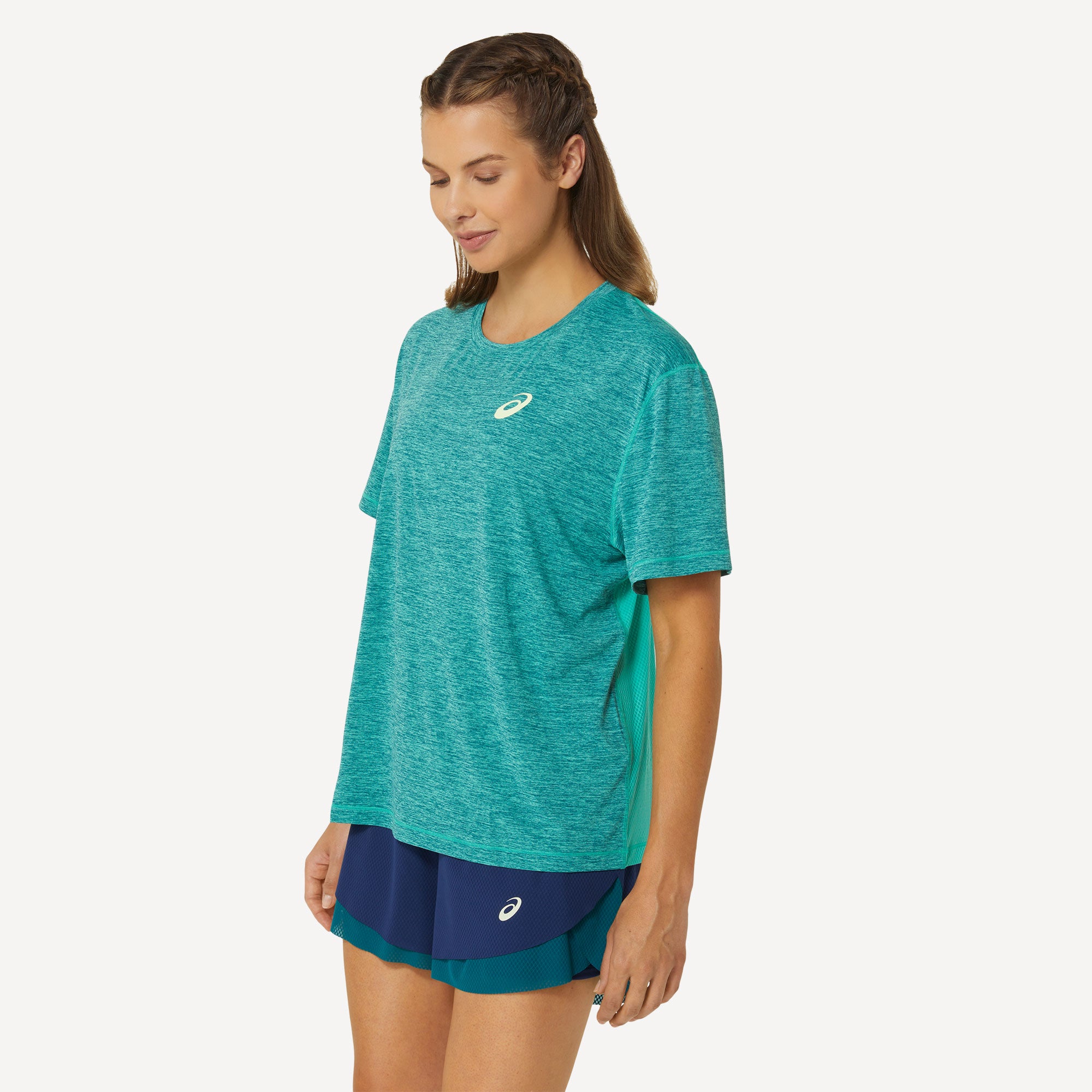 ASICS Nagino Women's Loose Tennis Shirt、mySite、neckold
