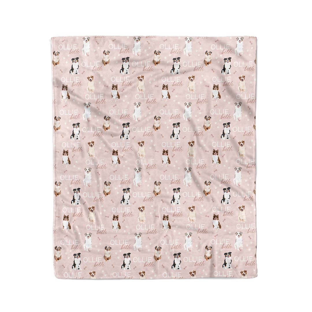  Personalized Kids Blanket | Australian Shepherd、mySite、layawaytickets