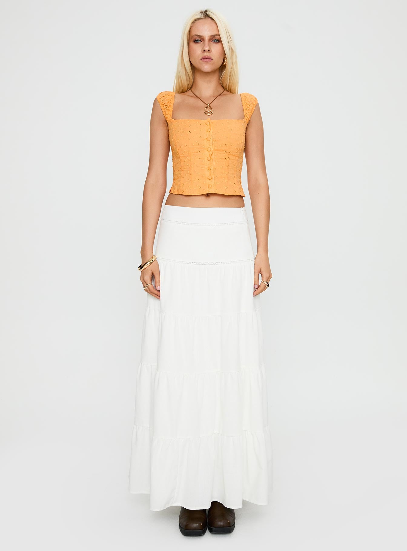 Jenalee Top Orange、mySite、solidvoid