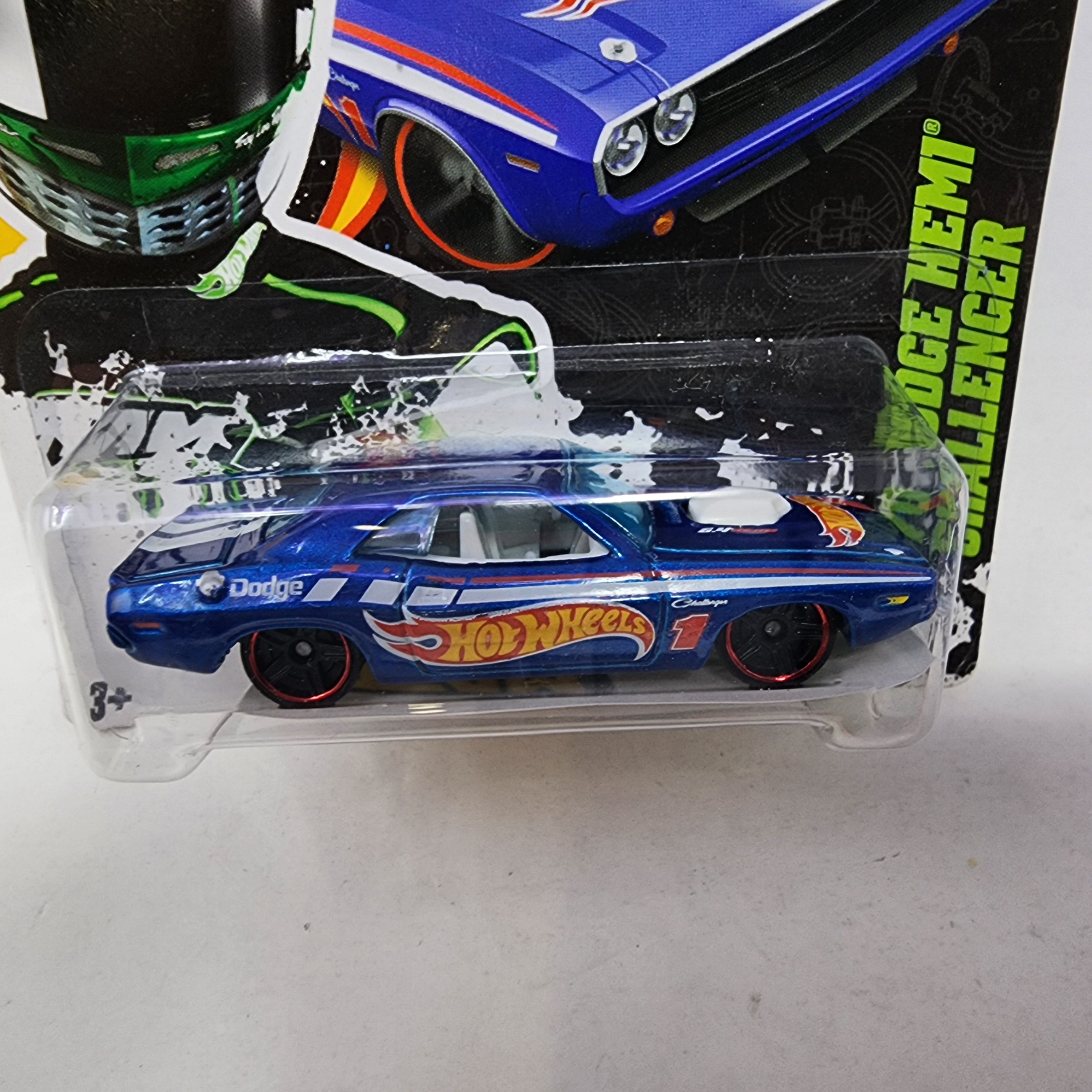 '70 Dodge HEMI Challenger * Hot Wheels Team Hot Wheels Card、mySite、hgirdovlk
