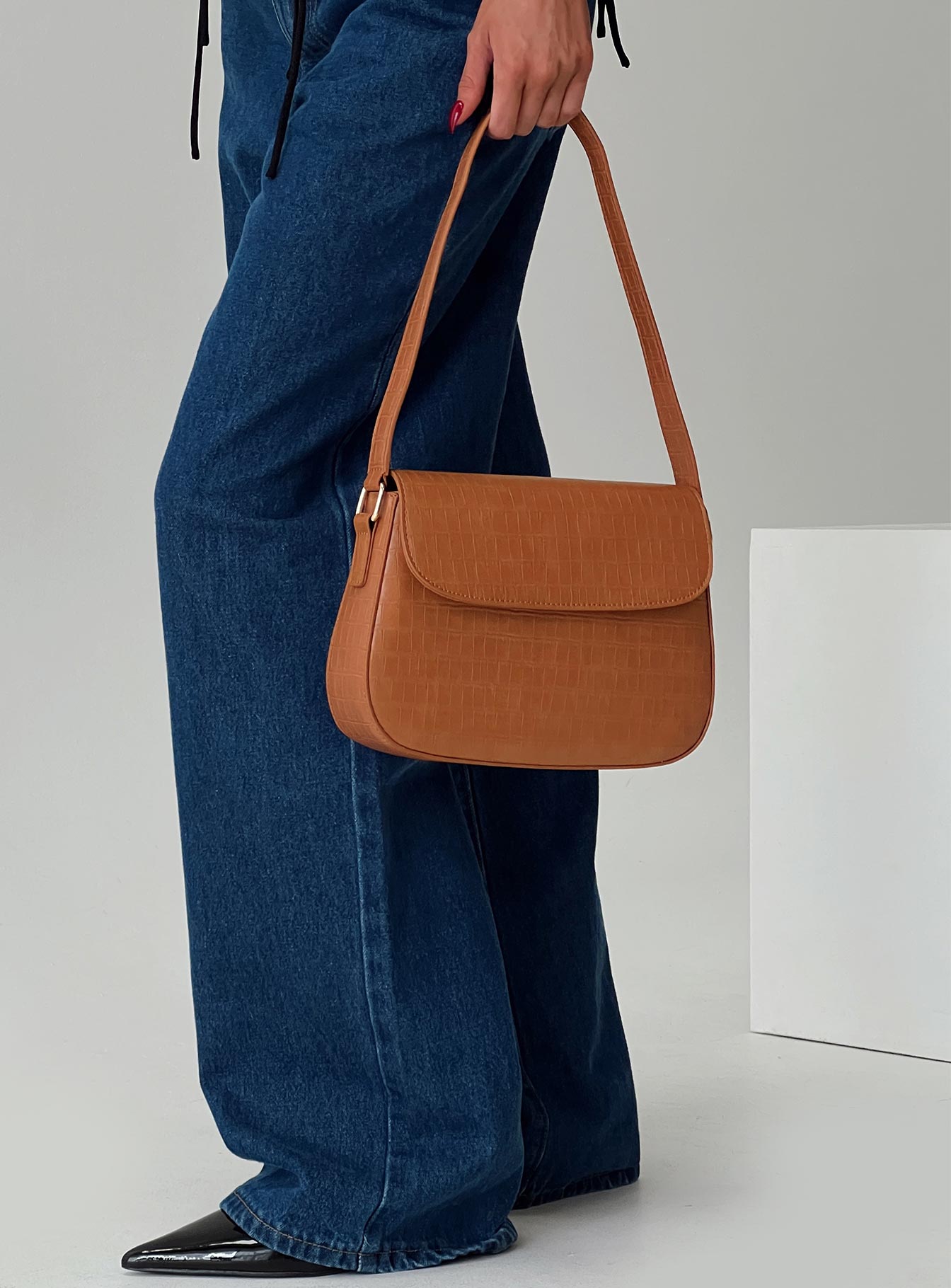 Everytime Shoulder Bag Brown、mySite、solidvoid