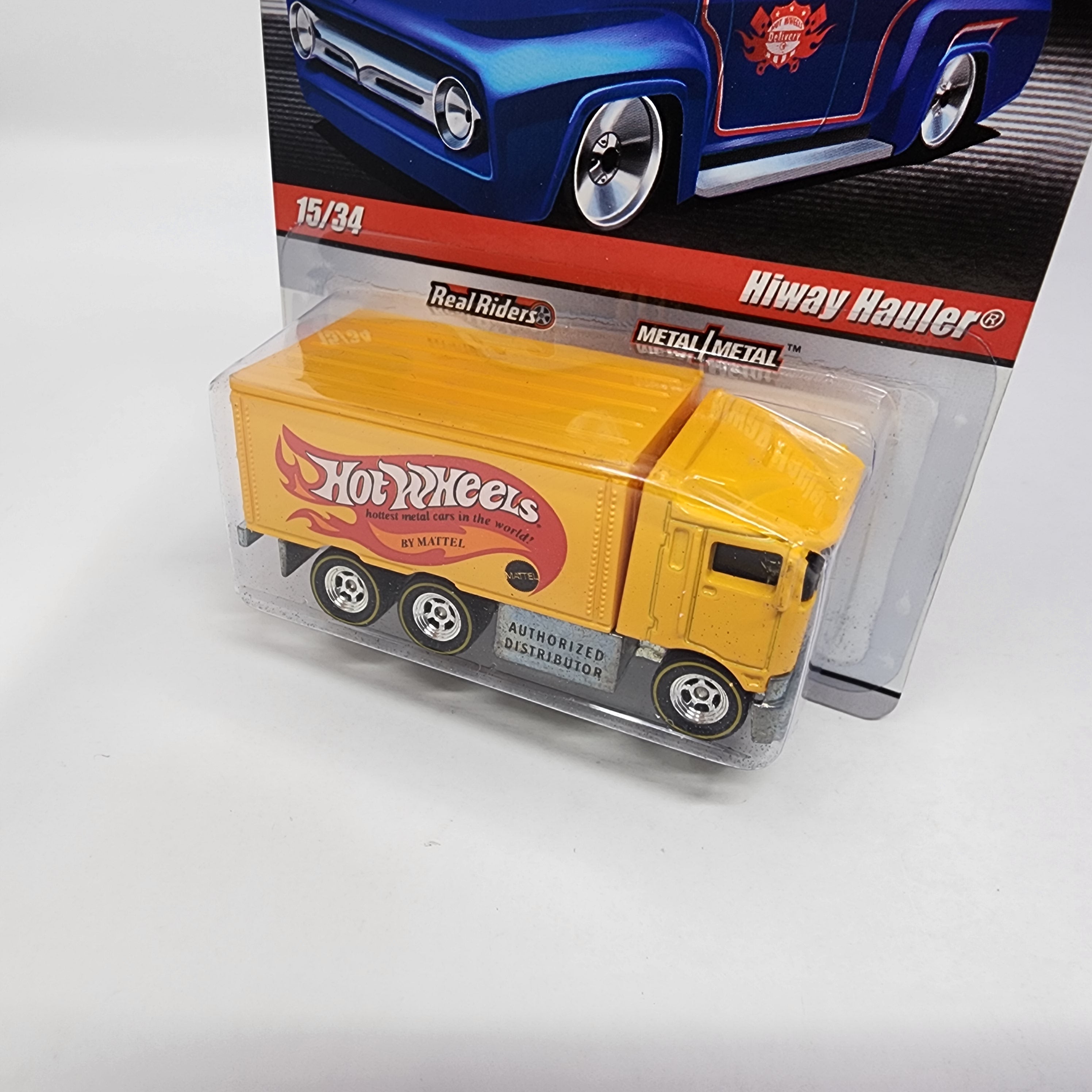 Hiway Hauler #15/34 * Yellow * Hot Wheels Slick Rides Delivery、mySite、hgirdovlk