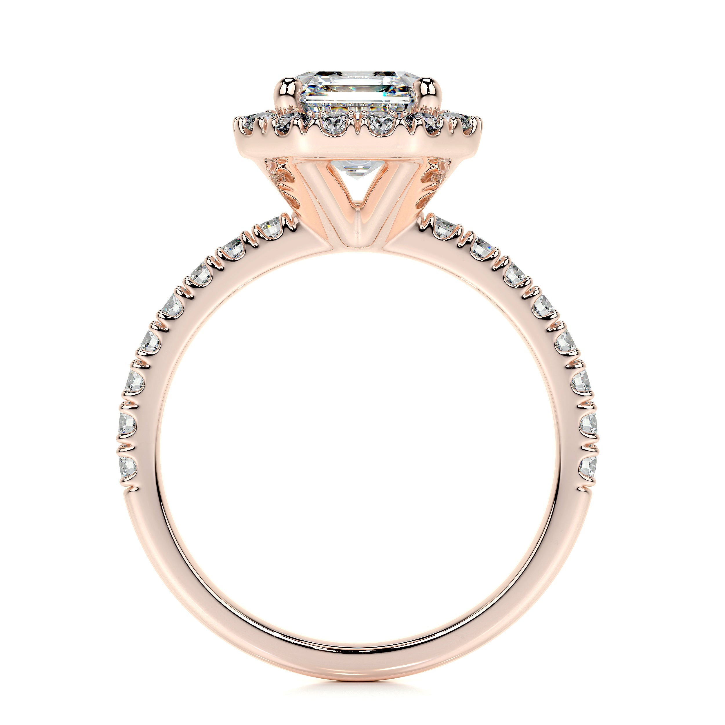 Brooklyn Lab Grown Diamond Ring -14K Rose Gold、mySite、hinf8tx79