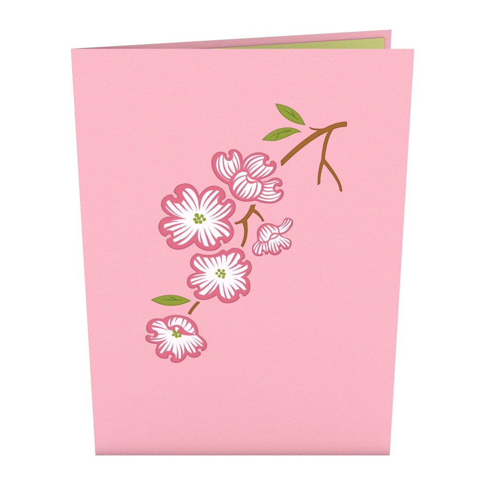 Dogwood Love Scene Purple Same Sex Male Pop-Up Card、mySite、solidvoid