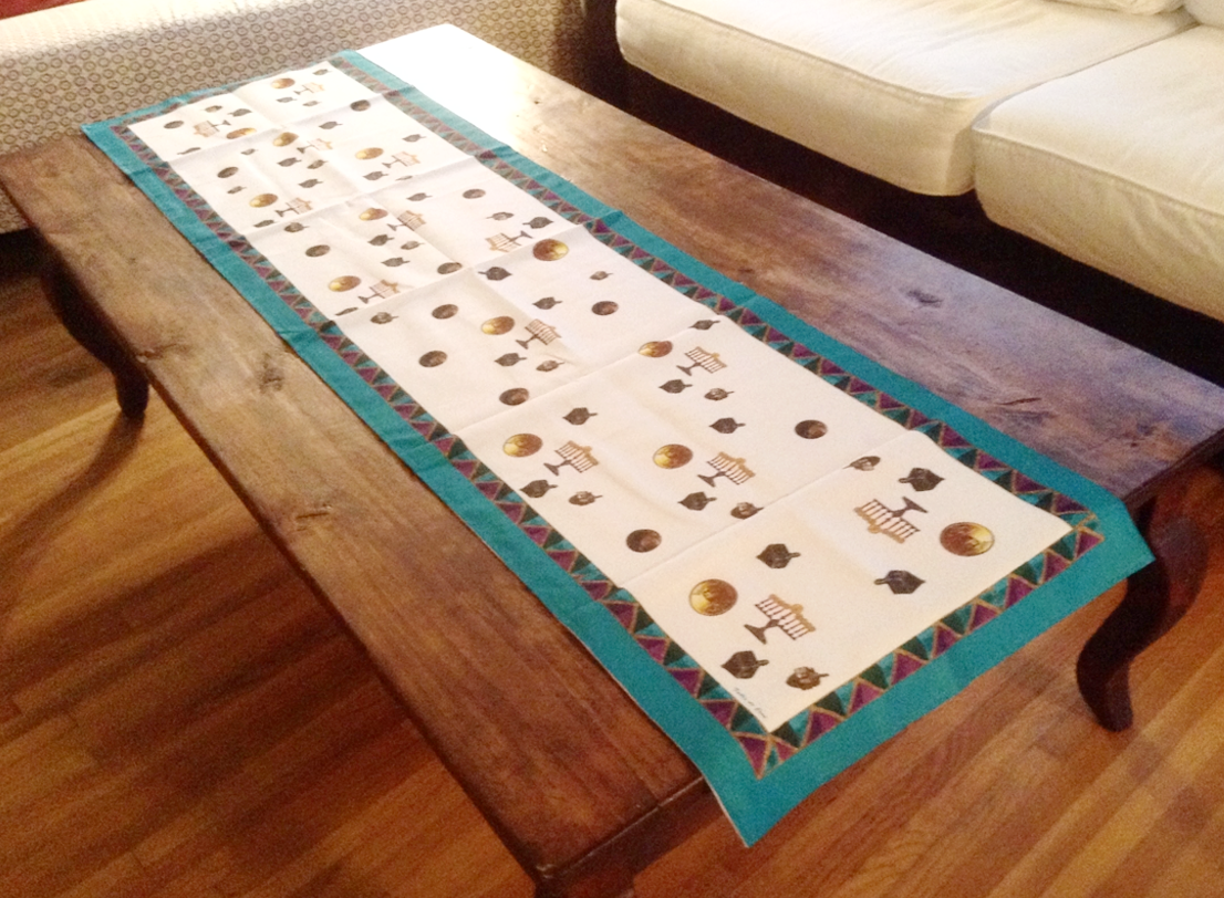 Vintage Coin Hanukkah Table Runner、mySite、topwebapps