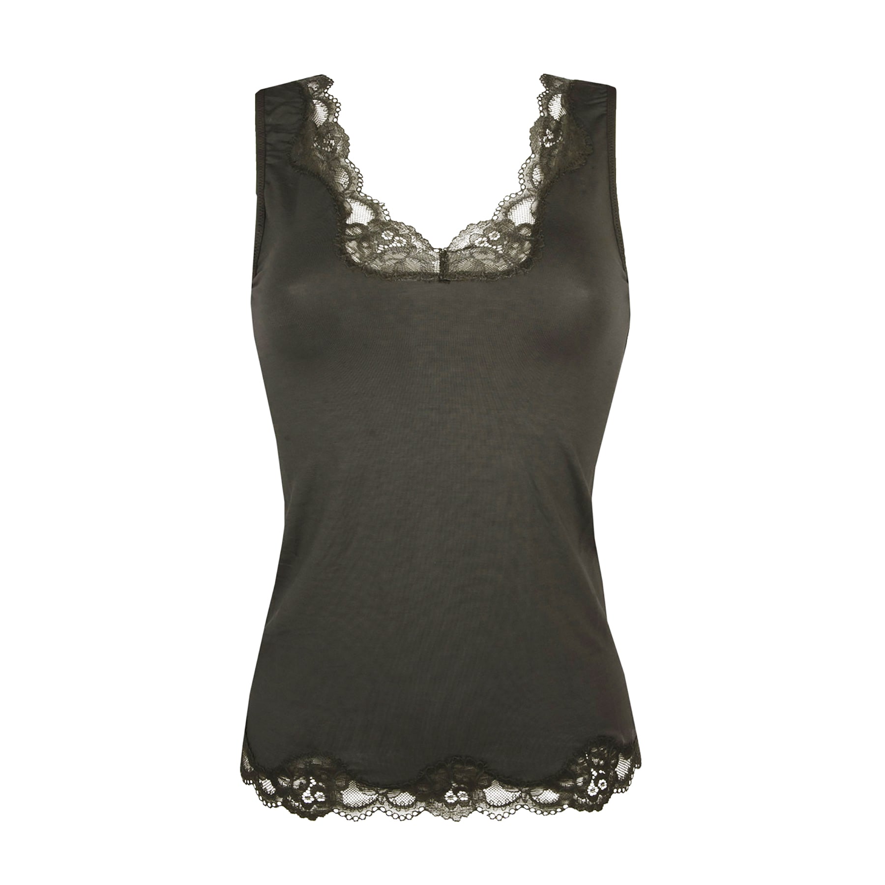  Antigel Simply Perfect VNeck Lace Trim Tank Top、mySite、justintrudeaud