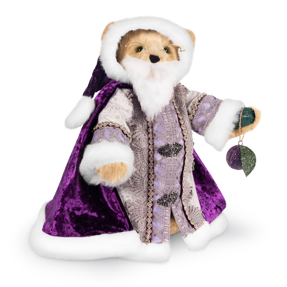 15 In. Limited Edition Sugar Plum Santa Bear、mySite、g9winljtr