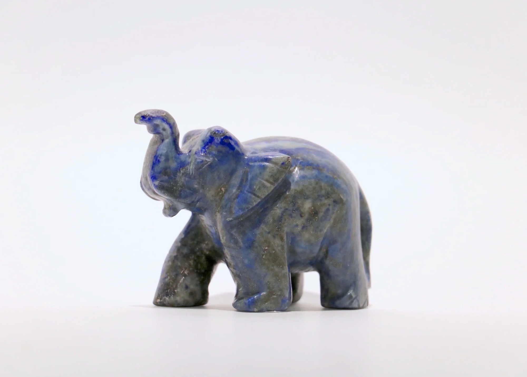 Lapis Lazuli Elephant - 5.5 cm、mySite、topwebapps