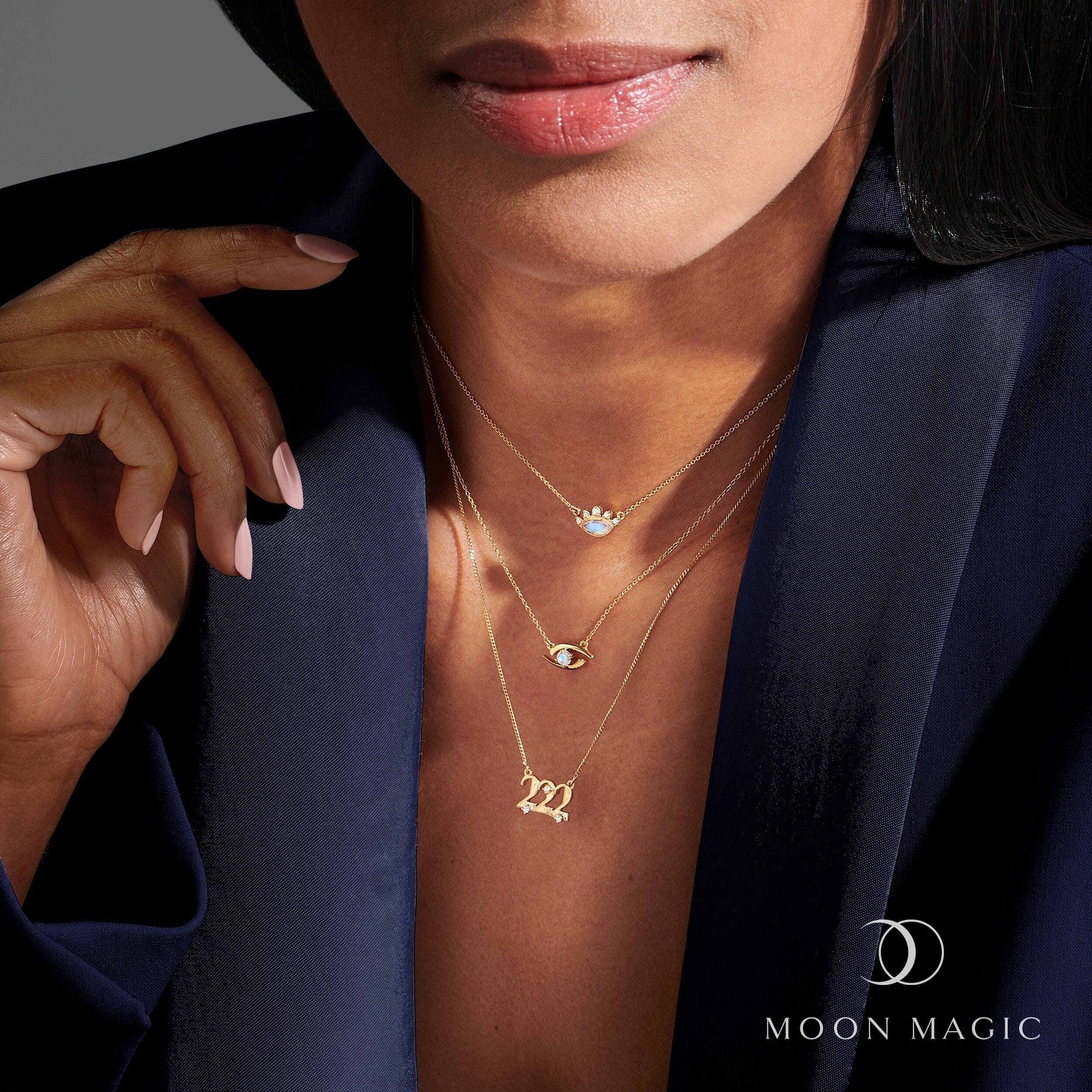 White Zircon Necklace - I Am Aligned、mySite、hinf8tx79