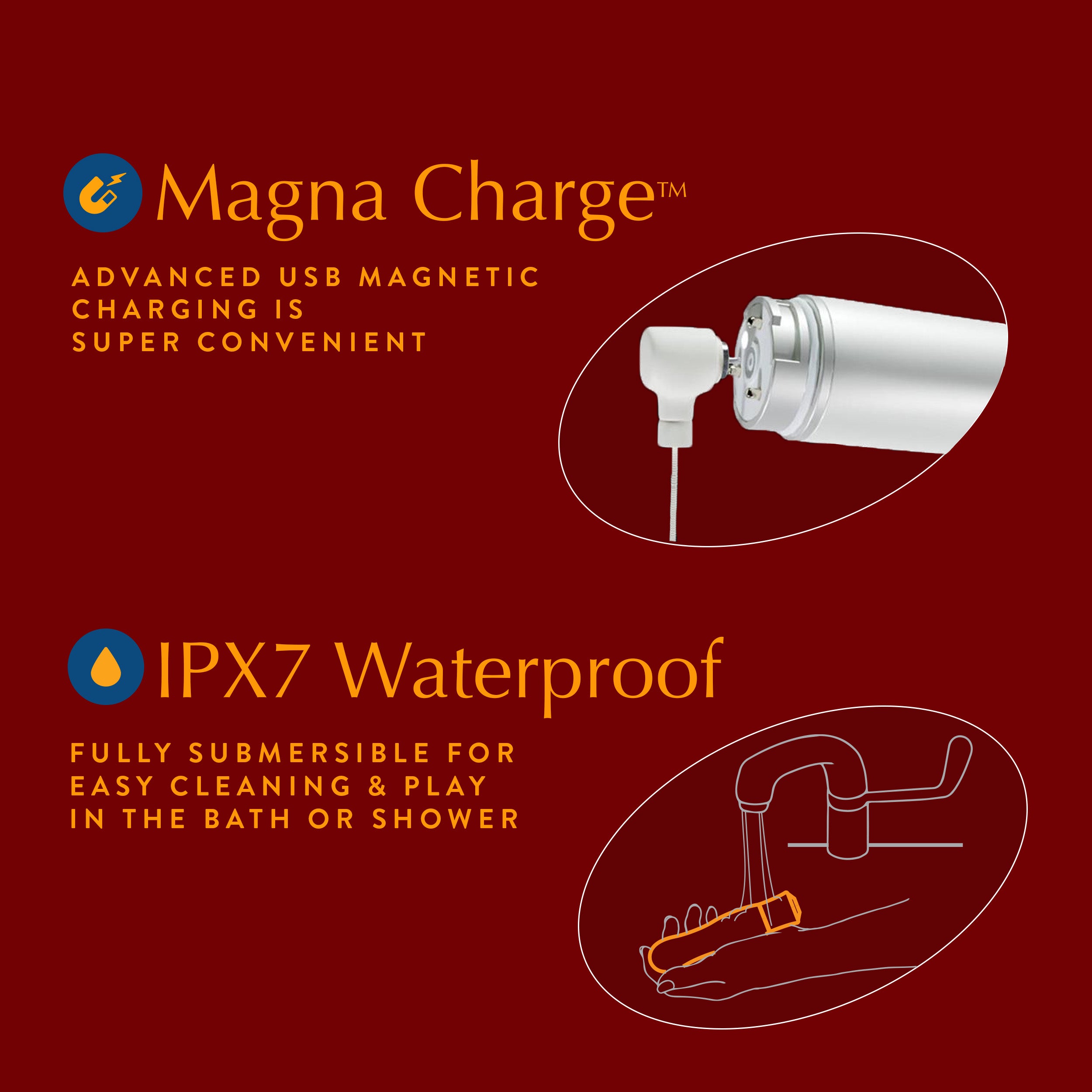 Oh My Gem By Blush® | Desire: 5.5 Inch Warming G Spot Stimulation Vibrator in Ruby with Powerful RumboTech™ Technology、mySite、bottomscart