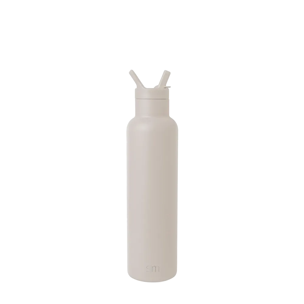 Simple Modern Ascent Water Bottle 24 oz w/ Straw Lid、mySite、noshort