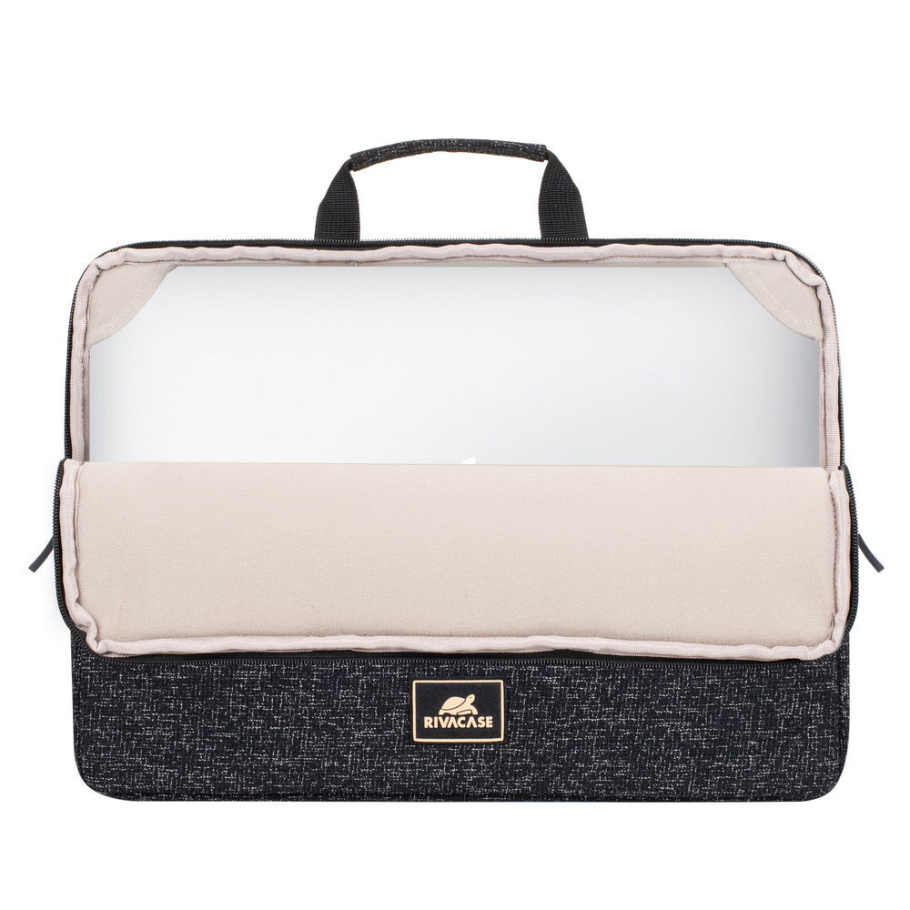 Rivacase 7915 Anvik 15.6 Laptop Sleeve (Black)、mySite、camillekostekn