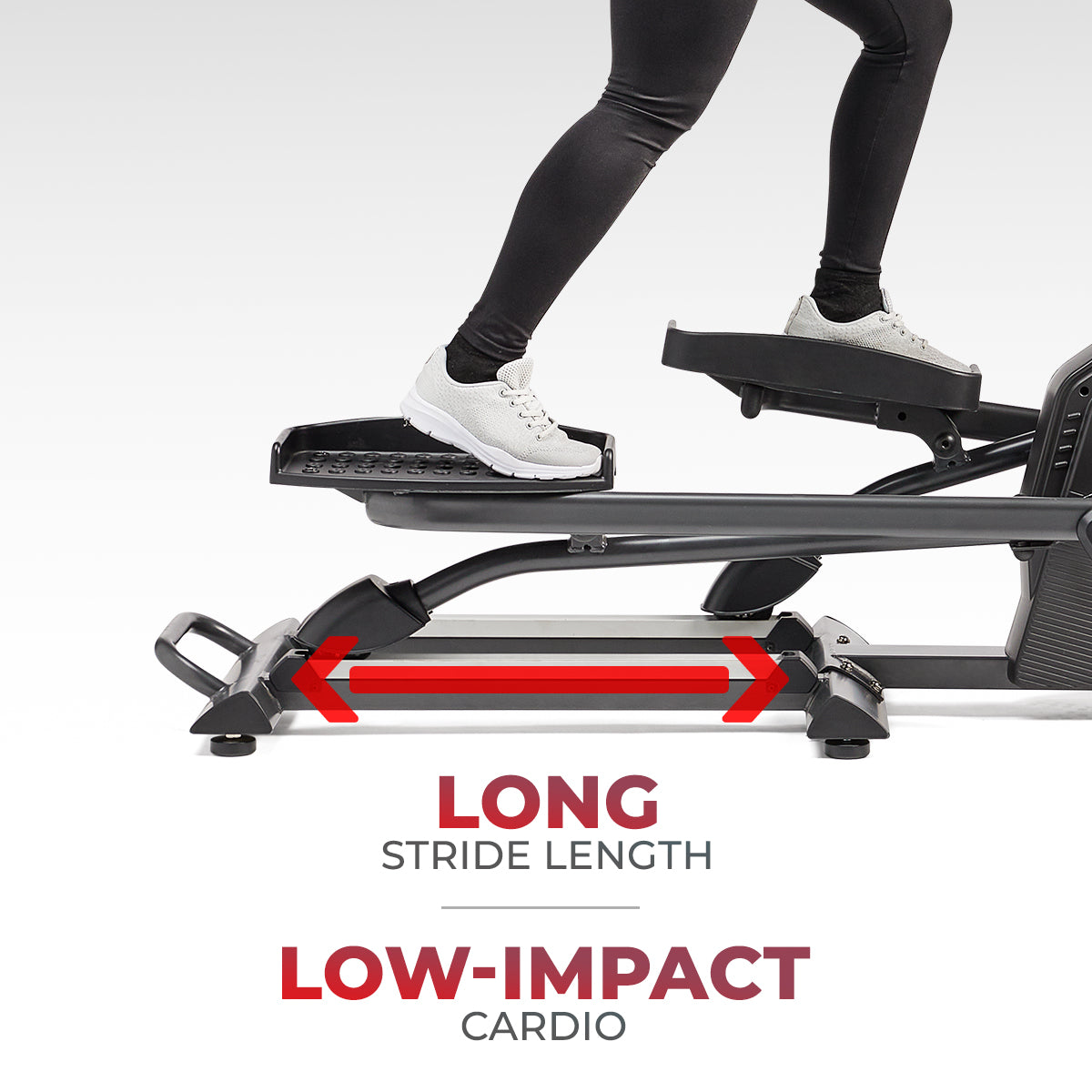  Smart Premium Extra Long Stride Length Programmable Electro-Magnetic Elliptical、mySite、ghnorth