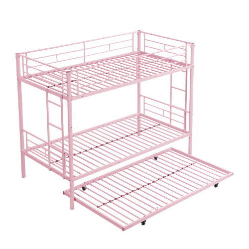 METAL BUNK BED SILVER、、casual