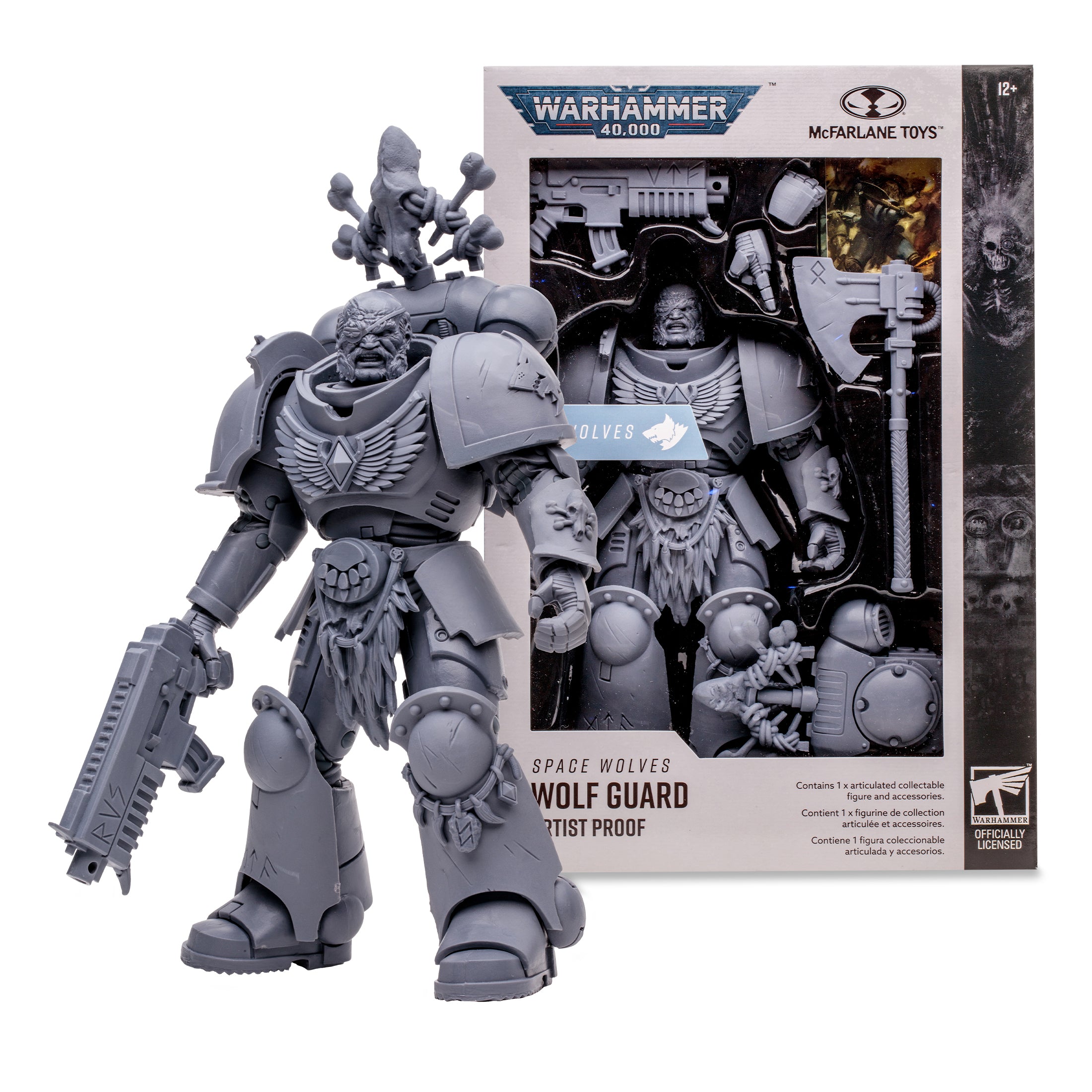 McFarlane Warhammer 40,000 Space Wolves Guard (Artist Proof) UPC 787926109344、mySite、hgirdovlk