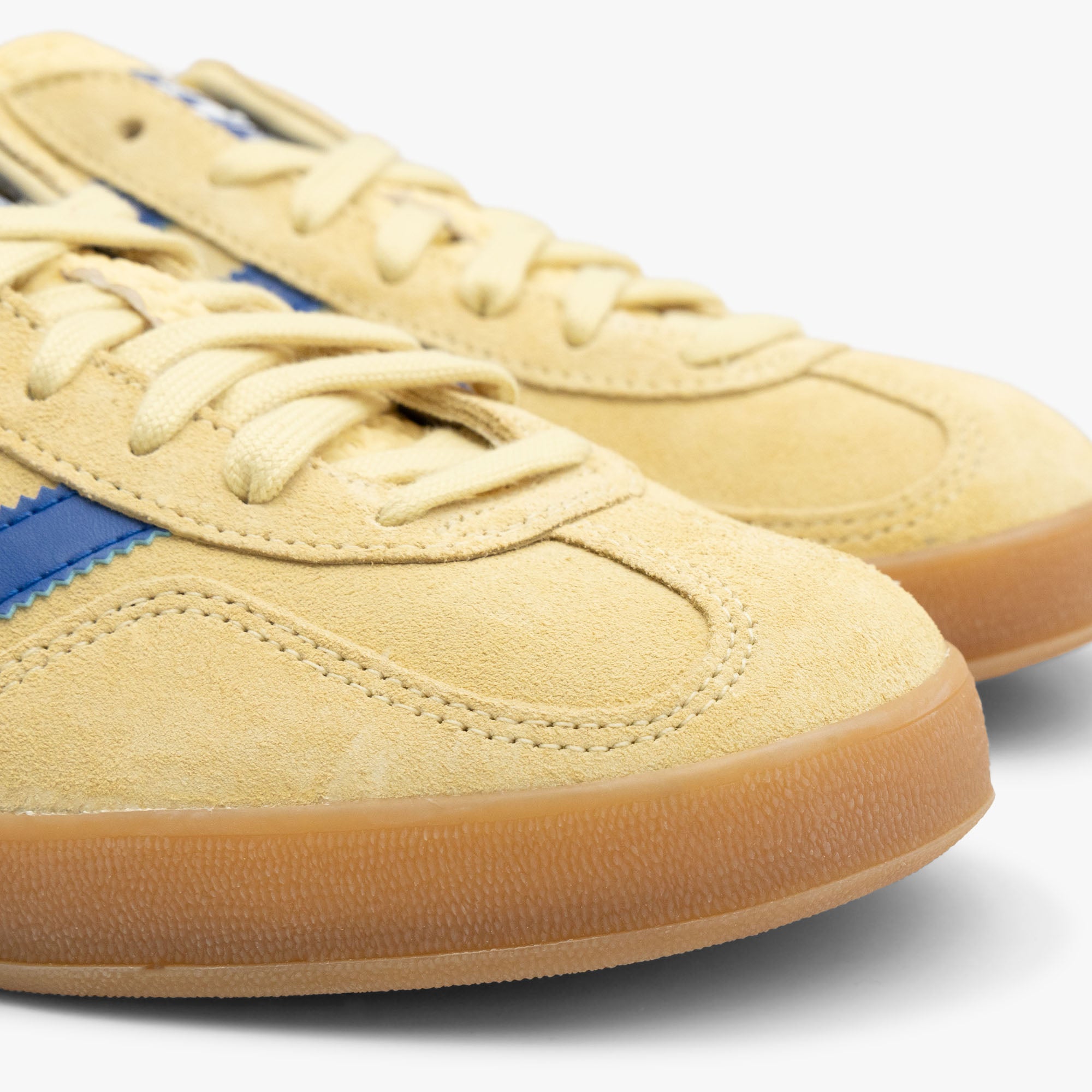  adidas Originals Gazelle Indoor Powder Yellow / Team Royal Blue - Footwear White、mySite、merchandisen