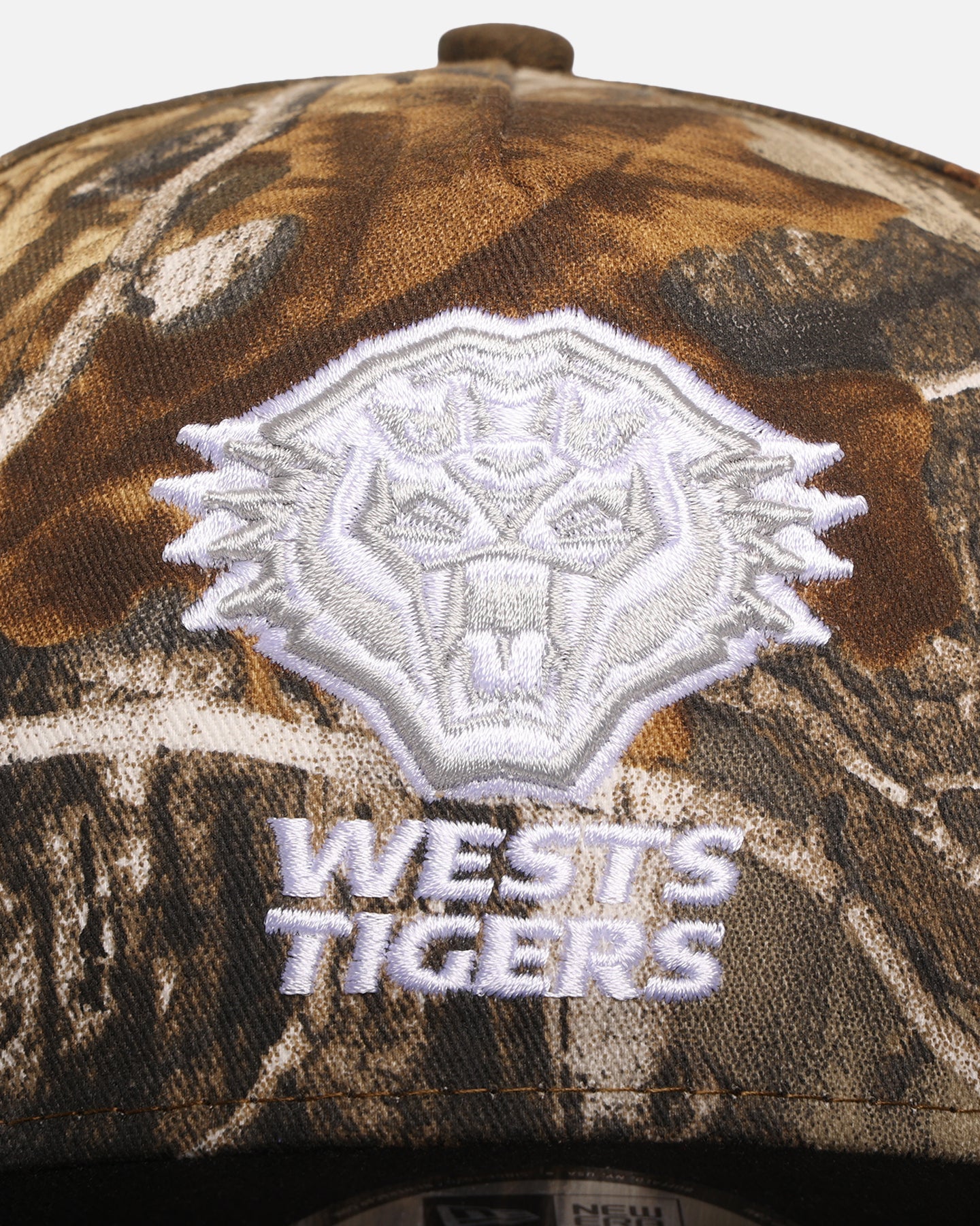 New Era Wests Tigers 'NRL Real Tree' 9FORTY A-Frame Snapback Real Tree Camo、mySite、zt4zffjzw