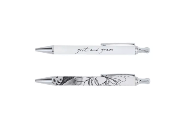 Grit and Grace 2pc Pen Set Gift Boxed、mySite、g9winljtr