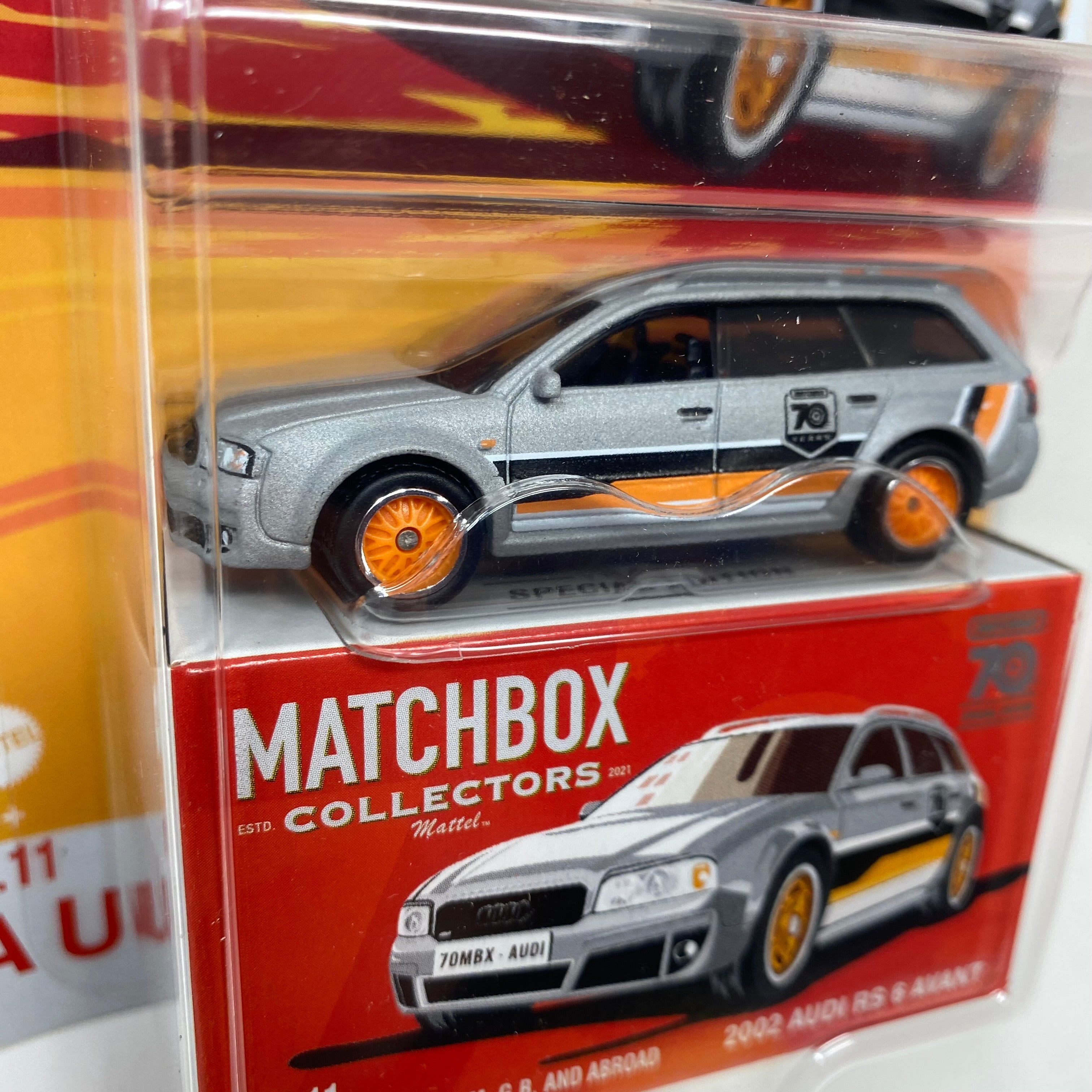 2002 Audi RS 6 Avant * 2023 Matchbox Collectors 70th Special Edition Case S、mySite、hgirdovlk