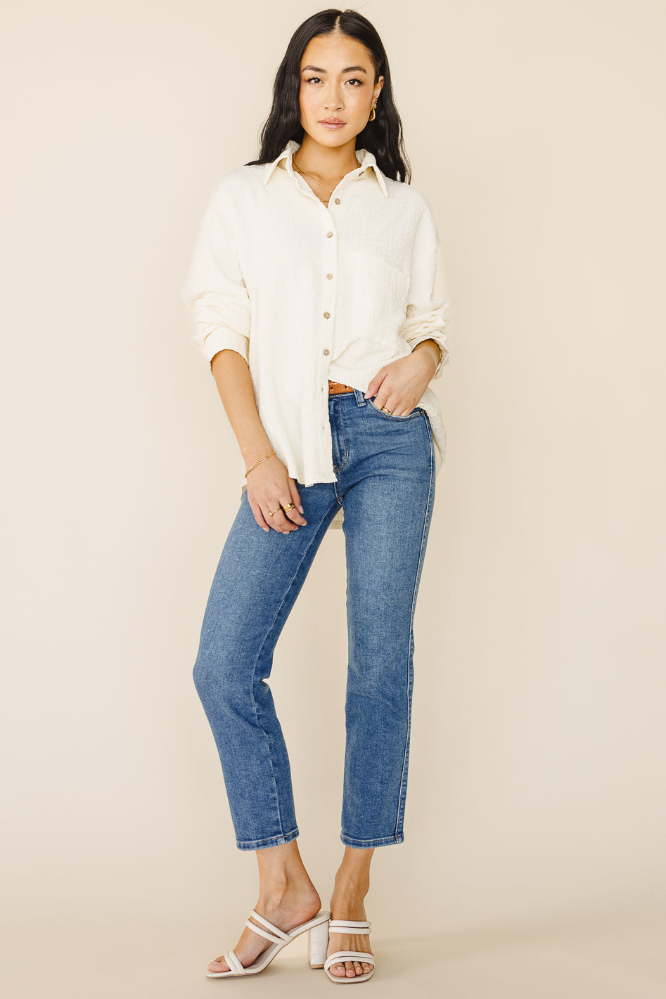  Tillie Straight Leg Jeans in Medium Wash - FINAL SALE、mySite、merchandisen