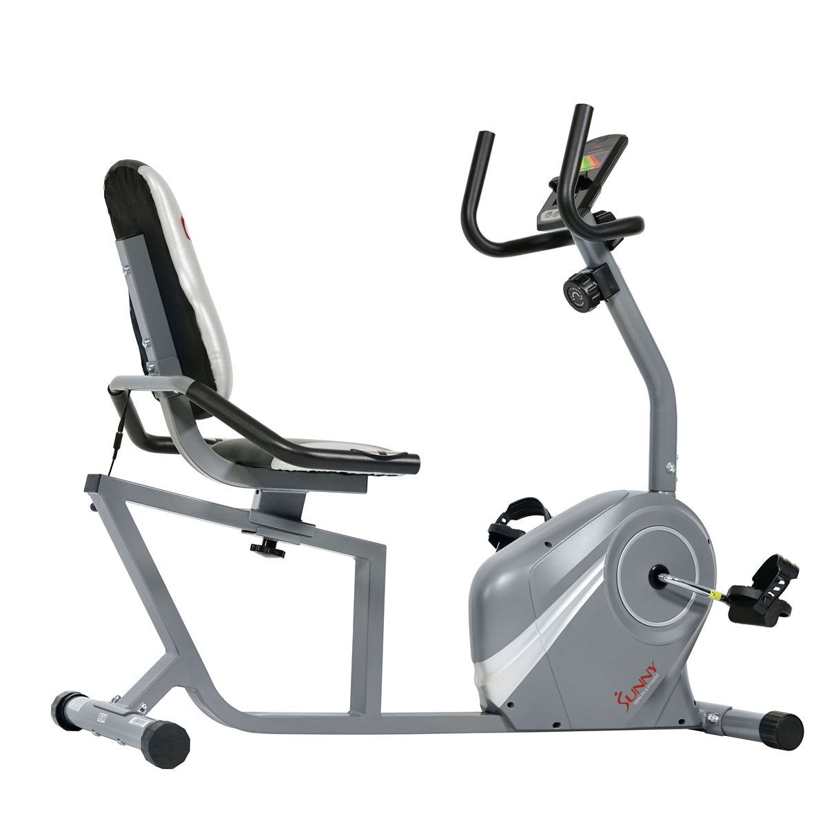  Magnetic Recumbent Bike with Soft Support Seat、mySite、ghnorth