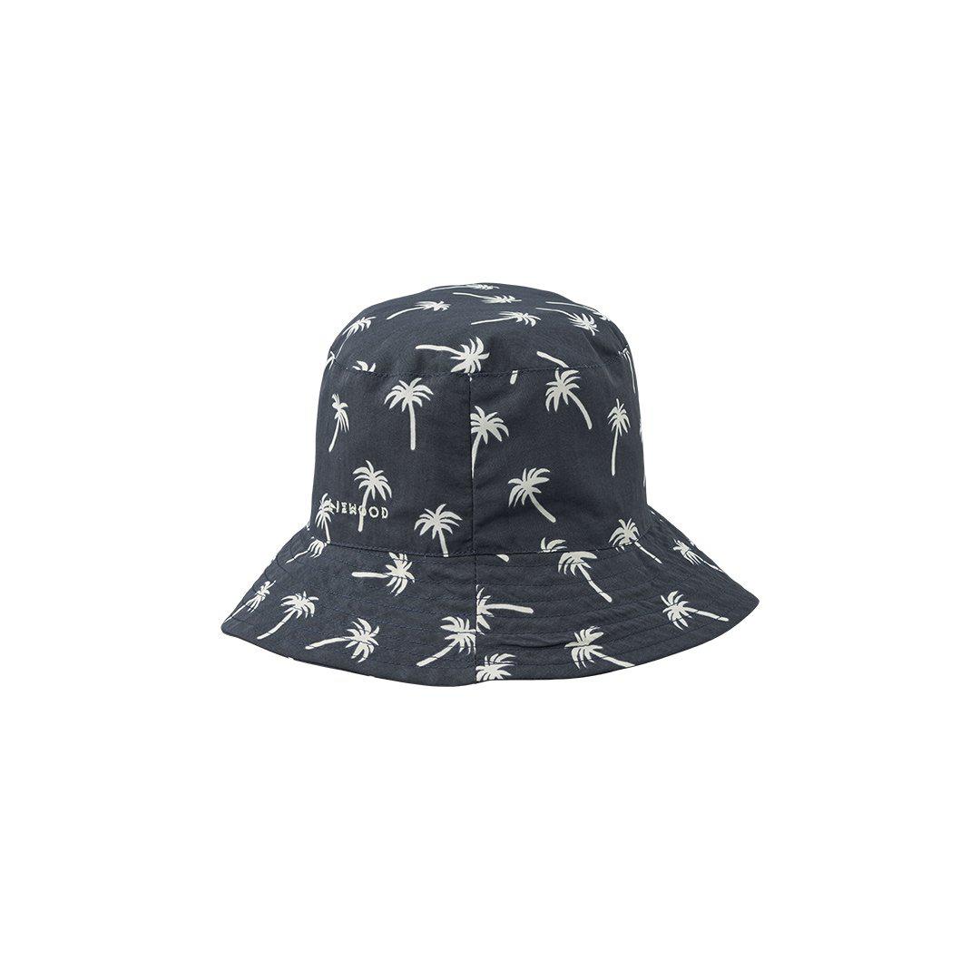  Liewood Damon Bucket Hat - Palms/Dark Blue、mySite、merchandisen
