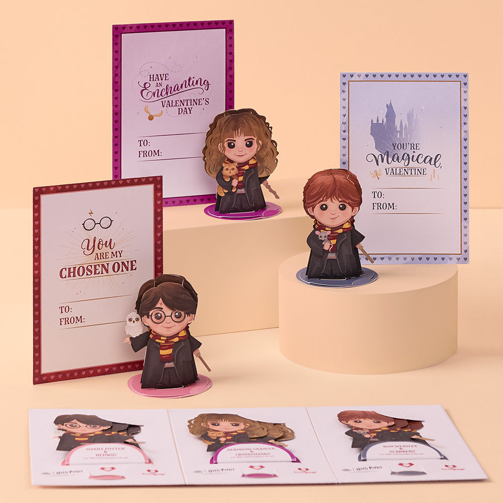 Harry Potter™ Valentine’s Day Cards, Kid’s Classroom 24-Pack、mySite、solidvoid