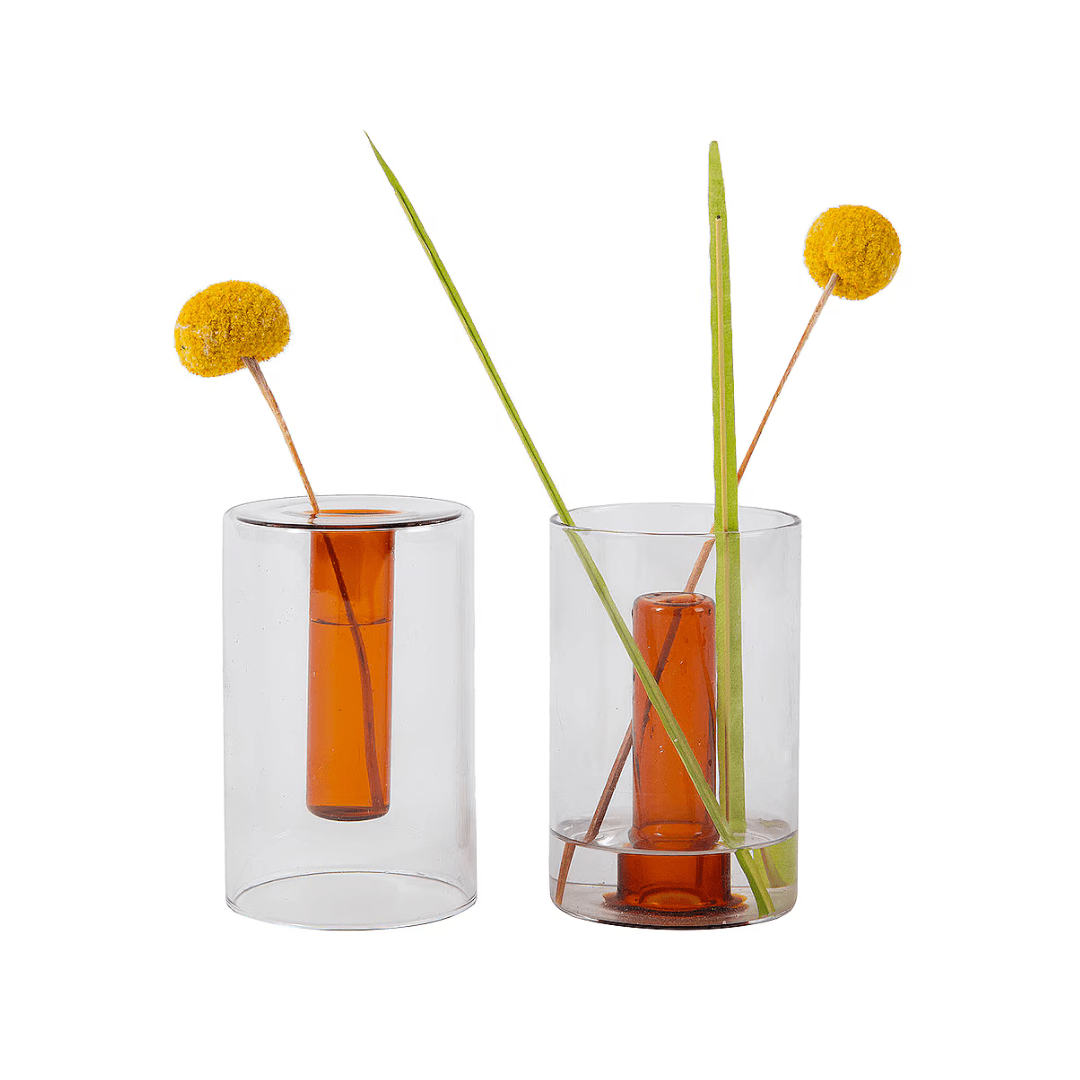  Small Vase Grey Orange NO INVENTORY、mySite、elrpsem3k