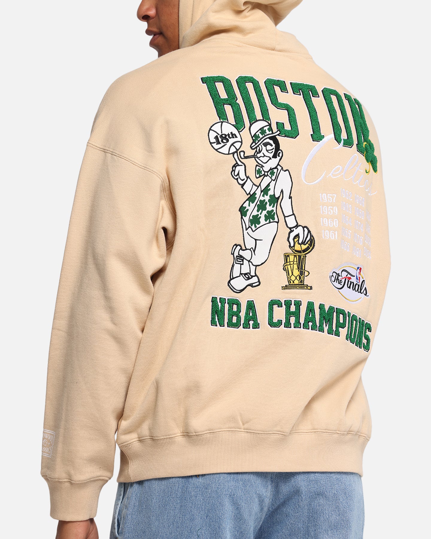Mitchell & Ness Boston Celtics National Champions Hoodie Pebble、mySite、zt4zffjzw