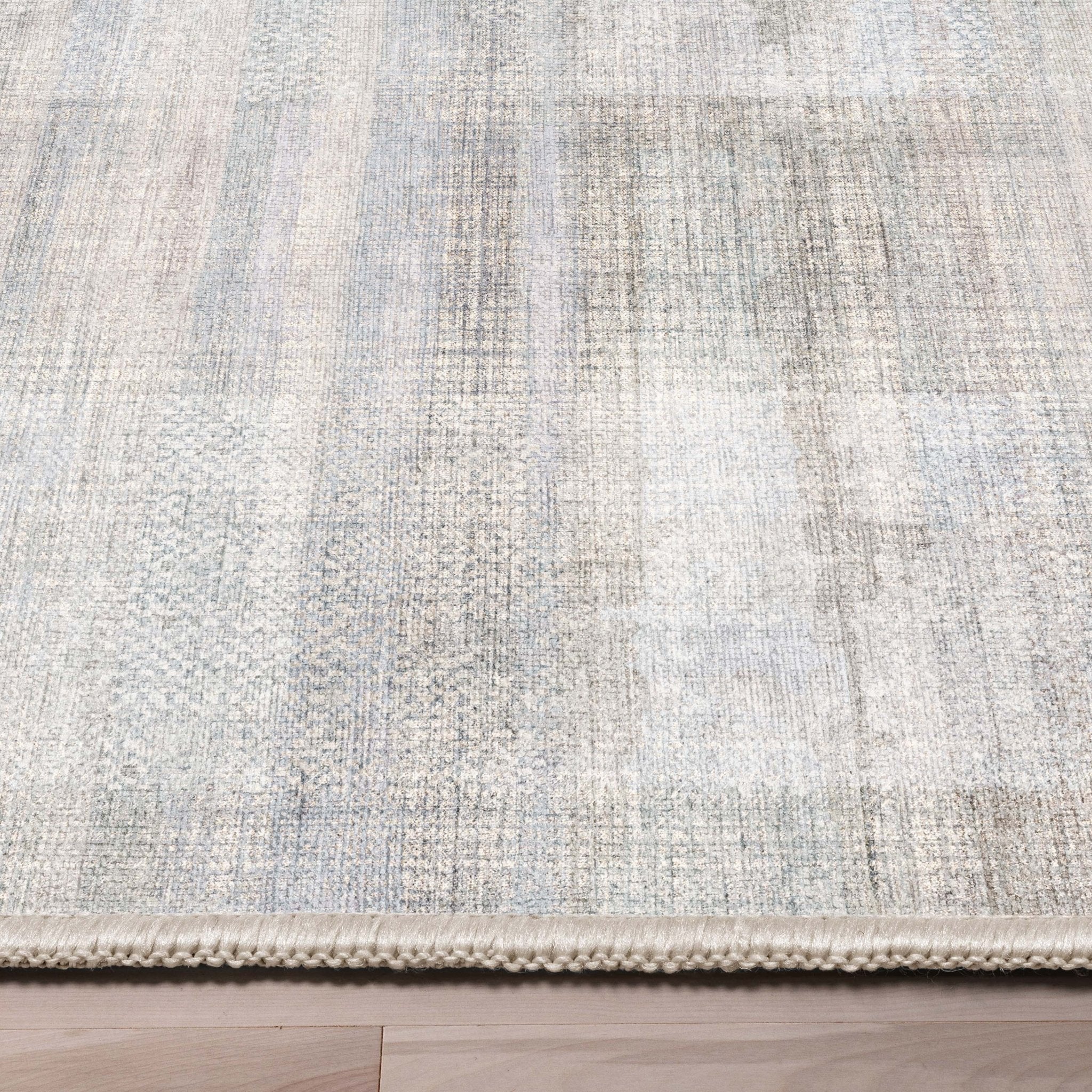 Parquet Abstract Plaid Beige Flatweave Rug、mySite、gigharbornorthrealestate