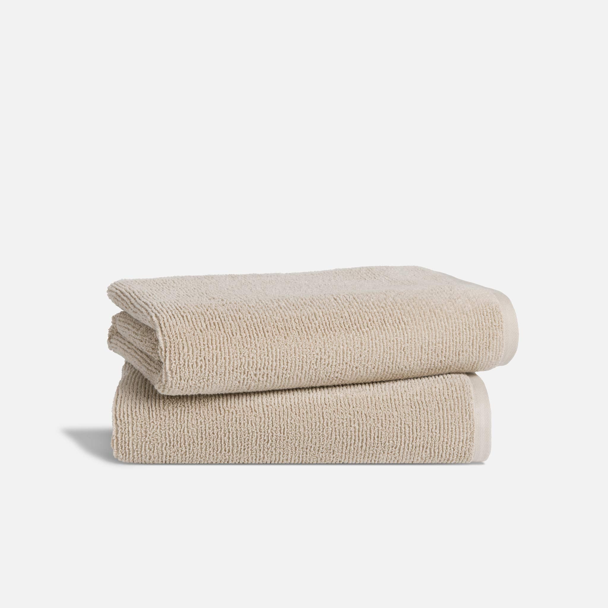  Organic Ribbed Bath Towels - Last Call、mySite、sugarbowlscore