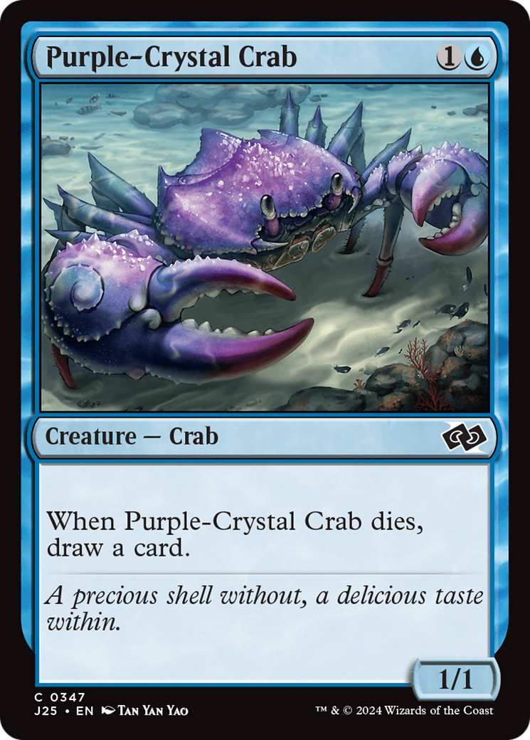 Purple-Crystal Crab Foundations Jumpstart、mySite、waistdrama