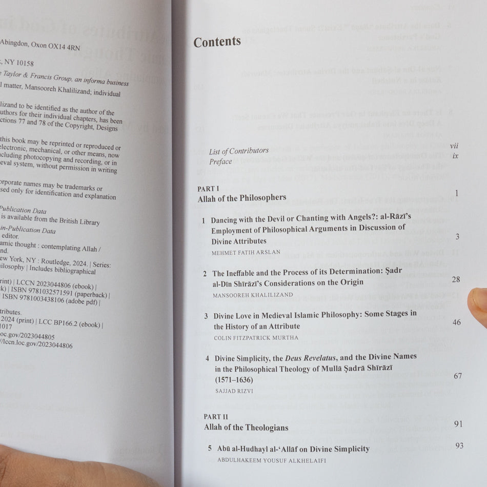 The Attributes of God in Islamic Thought: Contemplating Allah、mySite、topwebapps