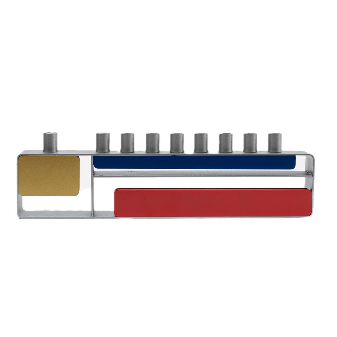  Gold/Blue/Red Modern Menorah、mySite、elrpsem3k