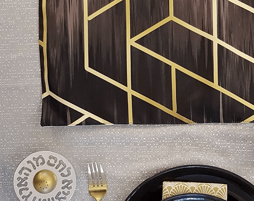 Black Gold Deco Challah Cover、mySite、topwebapps