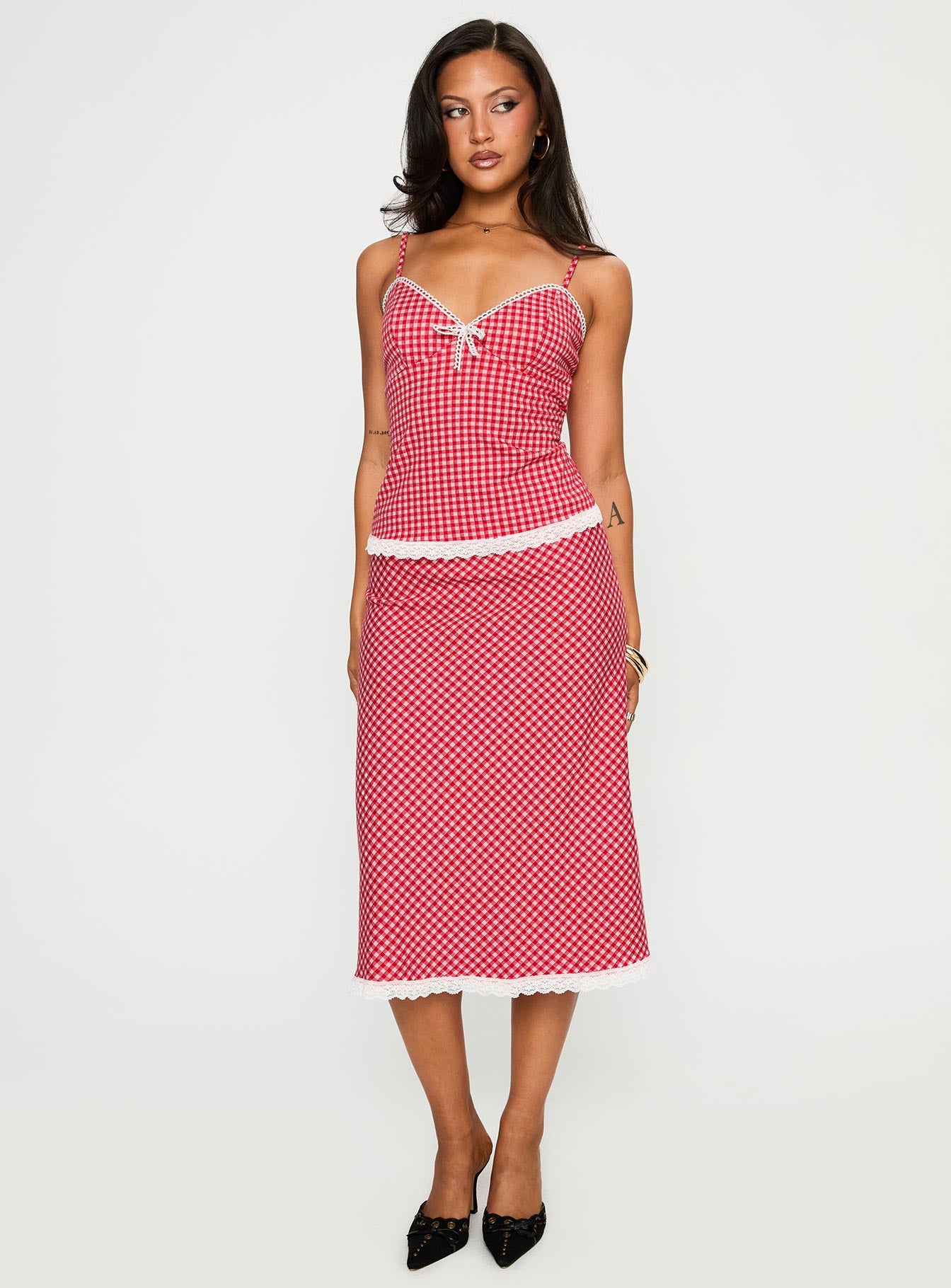 Love In London Set Red Check、mySite、solidvoid